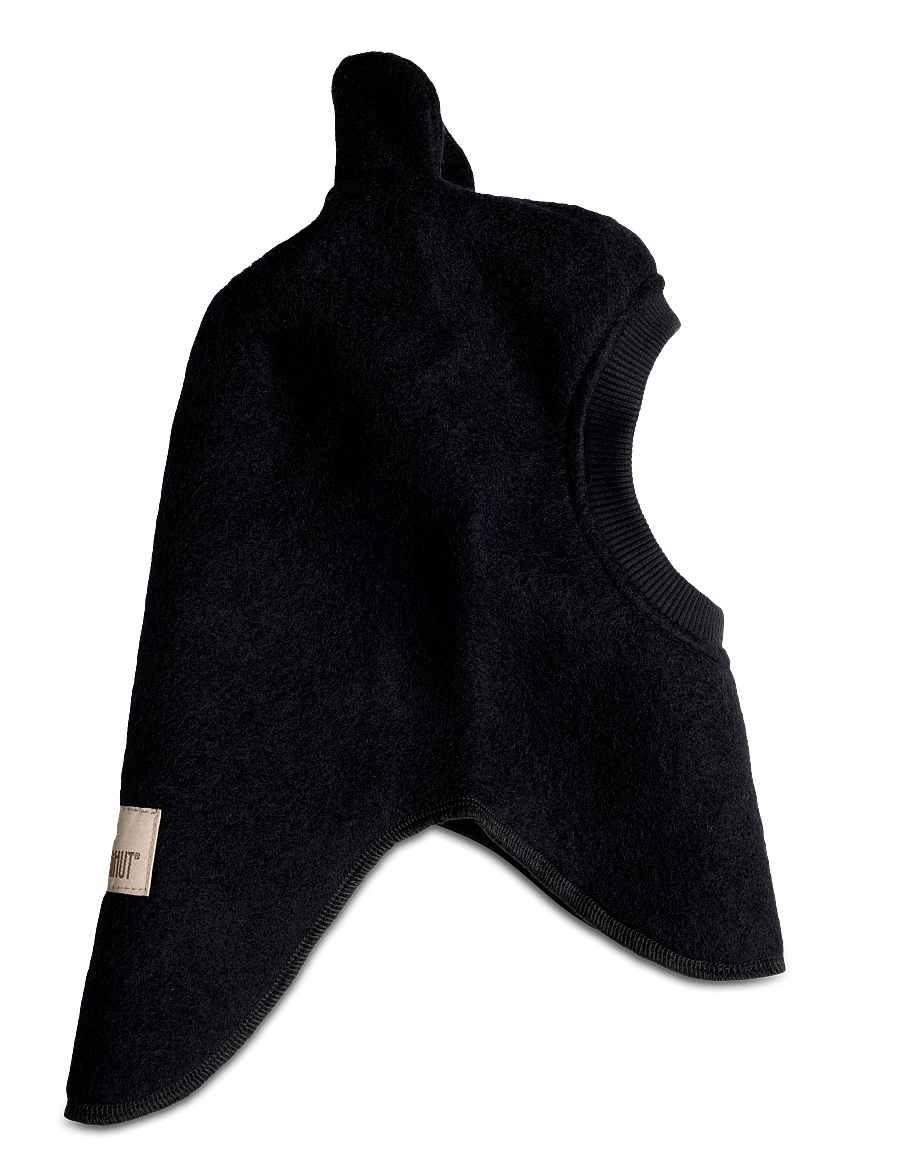 Huttelihut - Balaclava Ears Wool - vinter tilbehør - dark navy - 1
