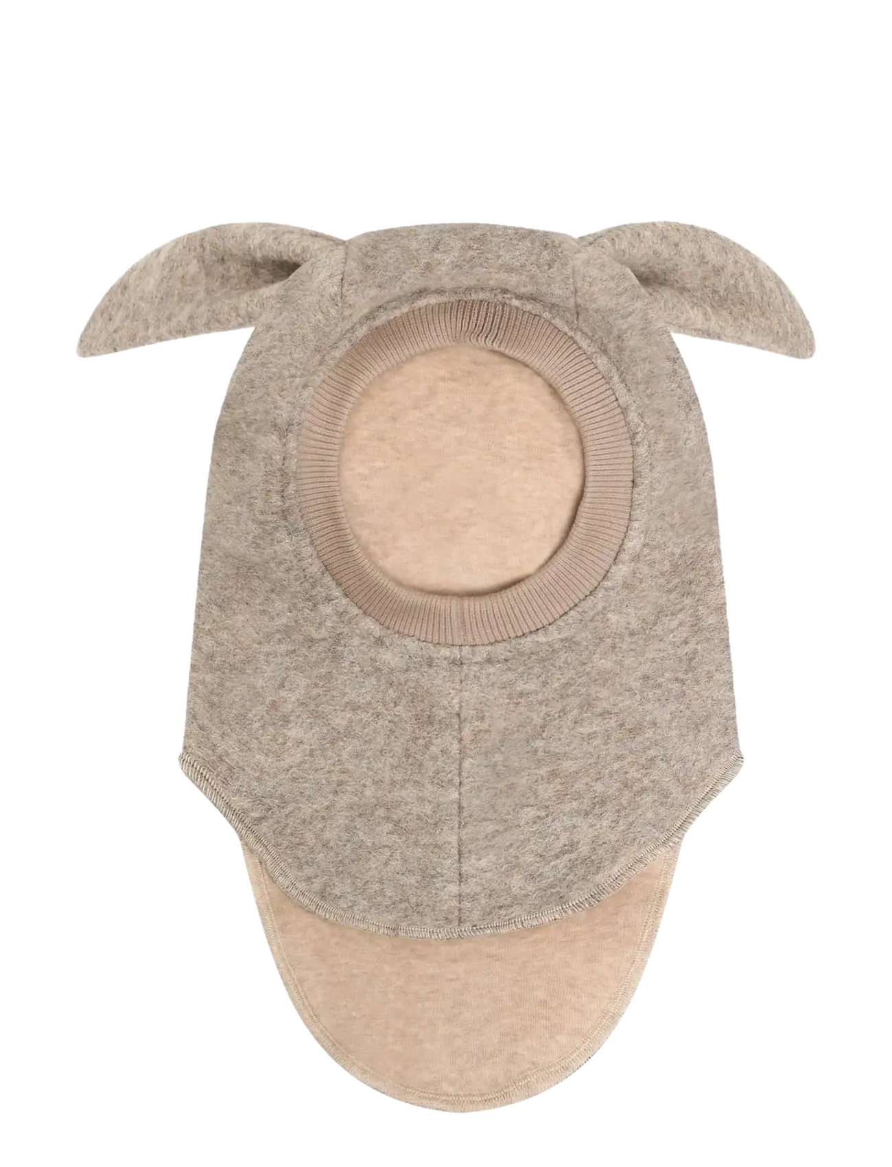 Huttelihut - Balaclava Ears Wool - vinteraccessoarer - camel melange - 1