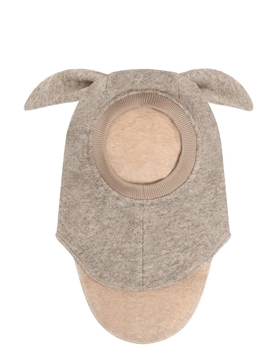 Huttelihut - Balaclava Ears Wool - vinteraccessoarer - camel melange - 1