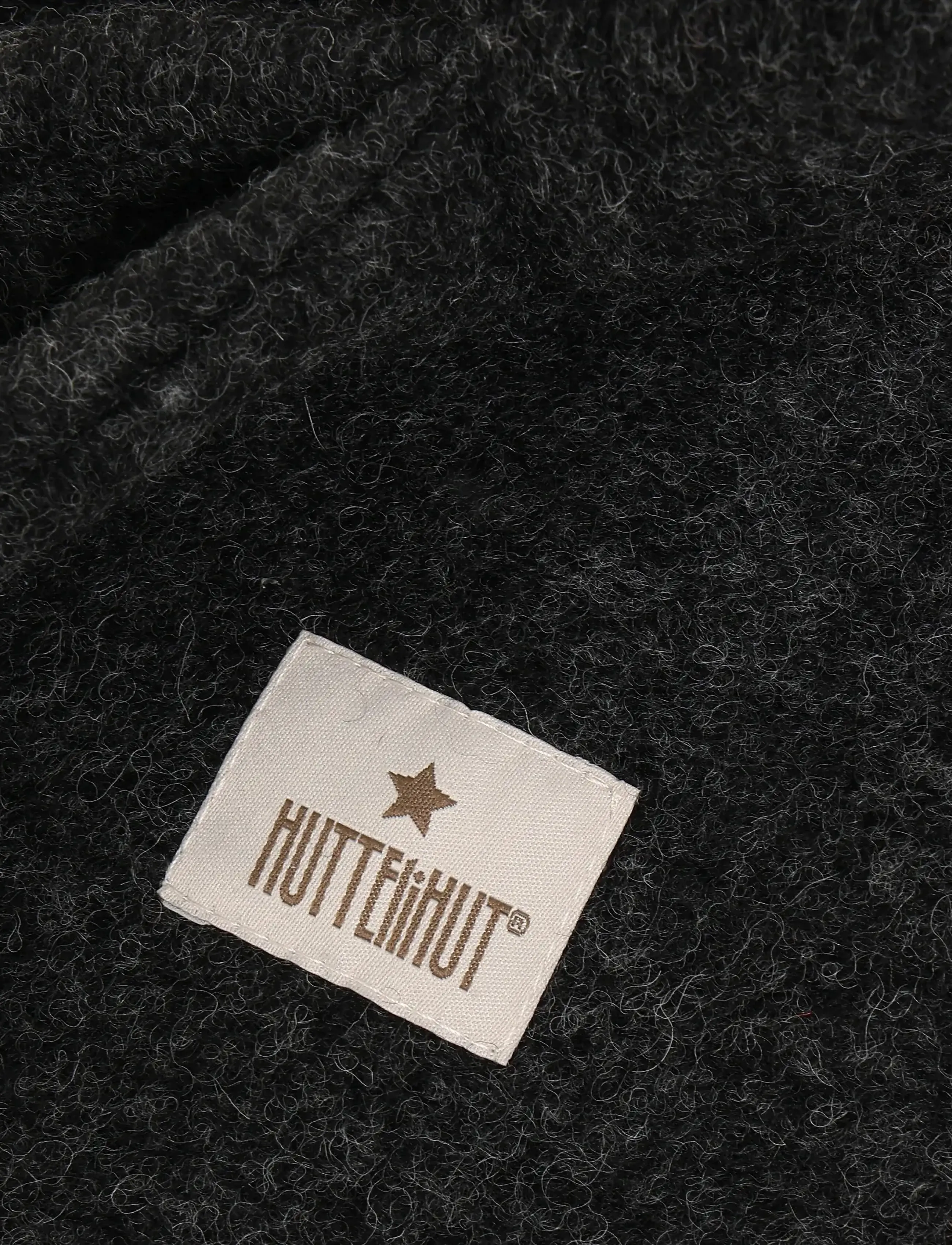 Huttelihut - Balaclava Ears Wool - vinteraccessoarer - dark grey melange - 2