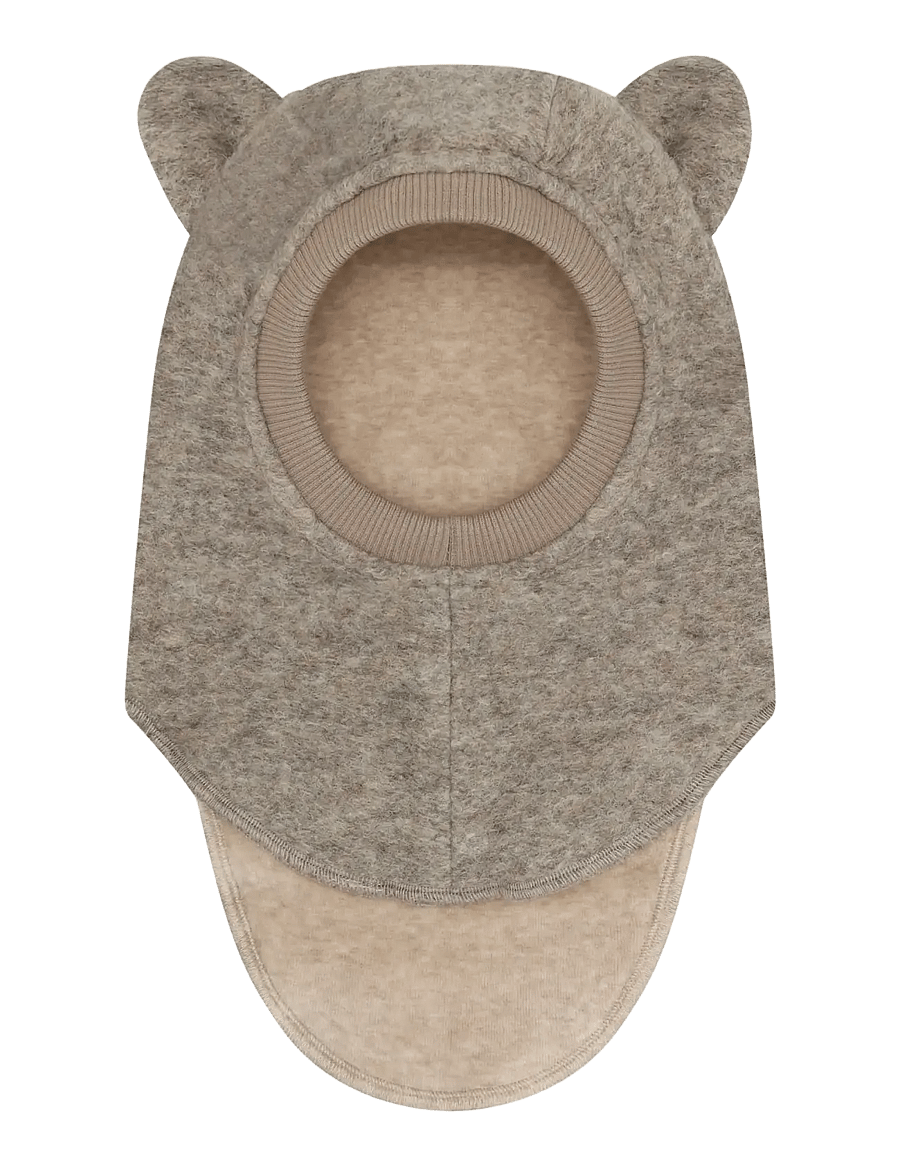 Huttelihut - Balaclava Ears Wool - vinteraccessoarer - camel melange - 1