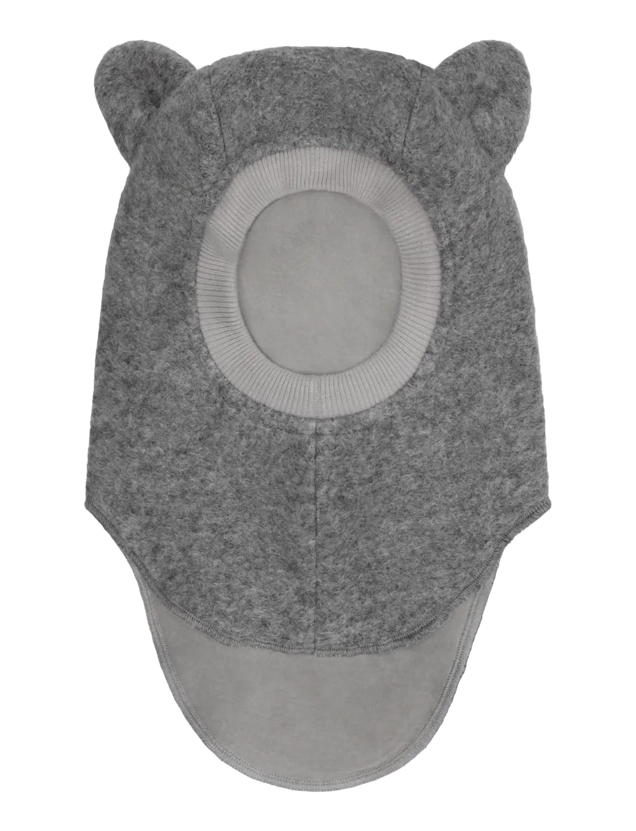 Huttelihut - Balaclava Ears Wool - accessoarer - medium grey melange - 1