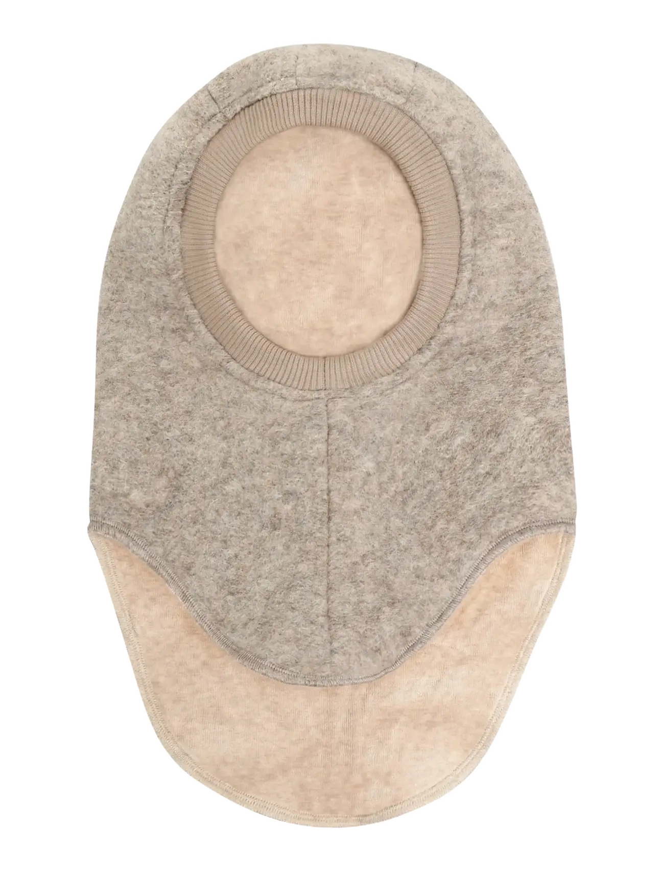 Huttelihut - Balaclava Triangles Wool - vinteraccessoarer - camel melange - 1
