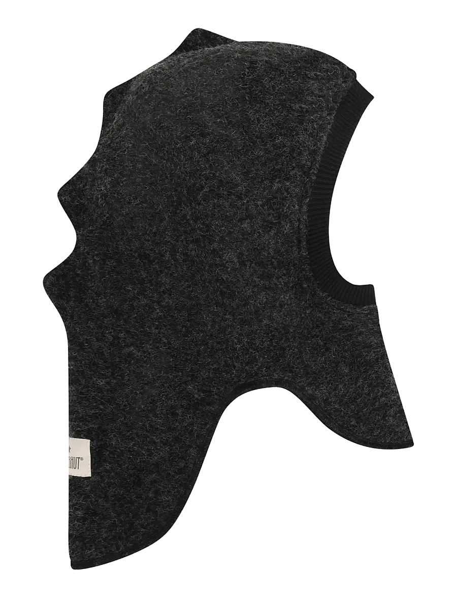 Huttelihut - Balaclava Triangles Wool - winteraccessoires - dark grey melange - 0