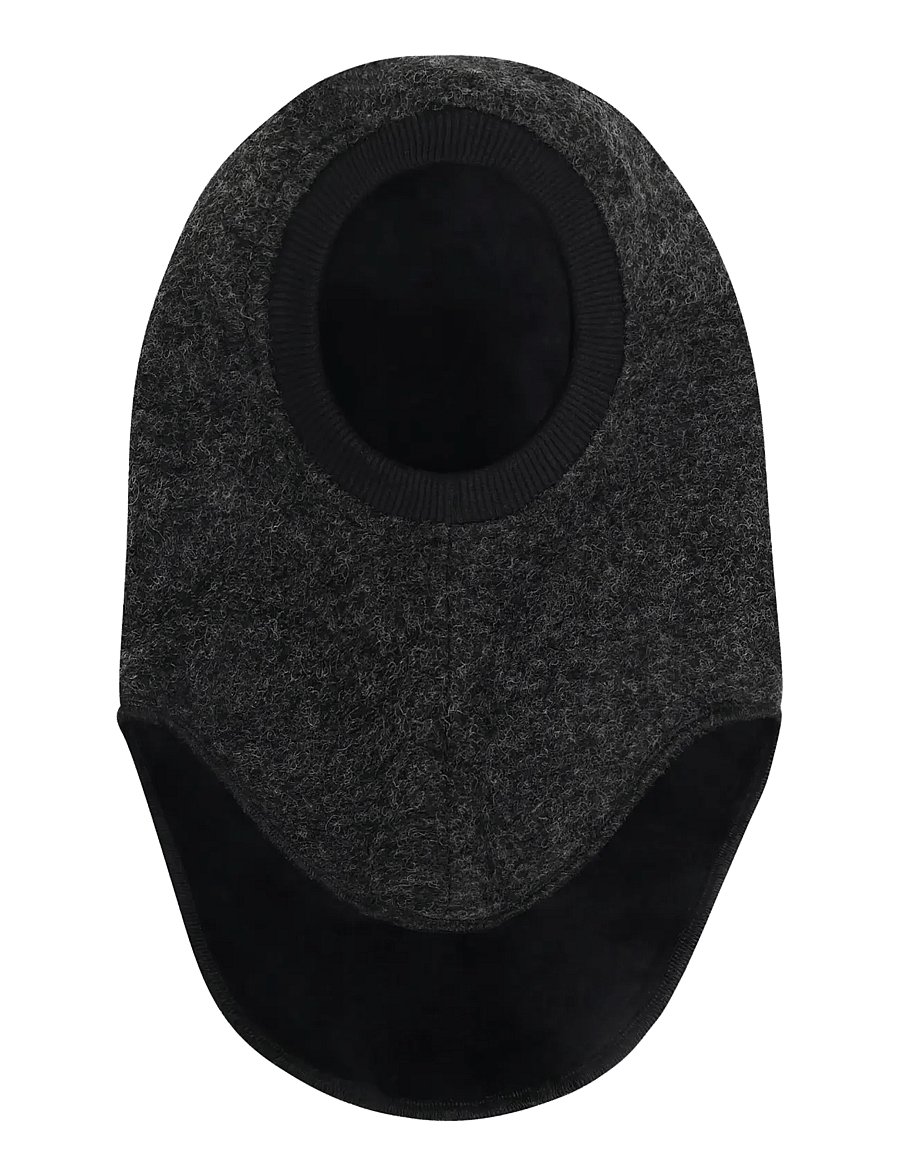 Huttelihut - Balaclava Triangles Wool - winteraccessoires - dark grey melange - 1
