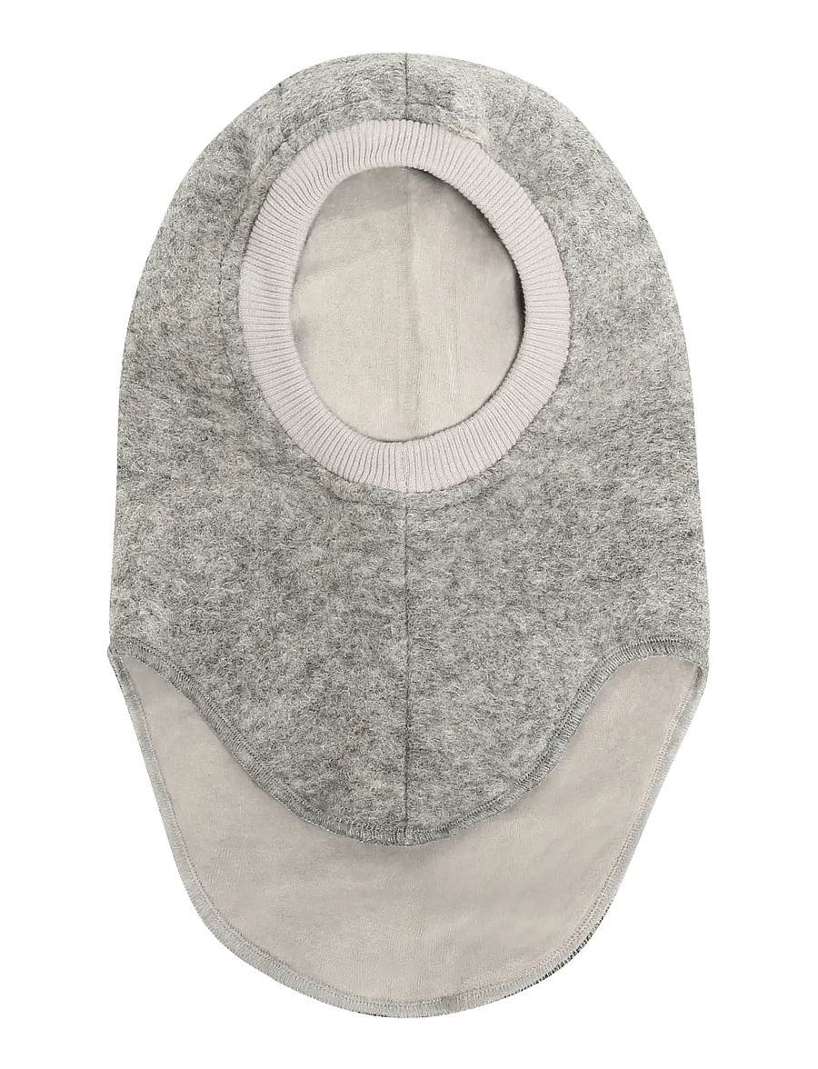 Huttelihut - Balaclava Triangles Wool - vinteraccessoarer - medium grey melange - 1