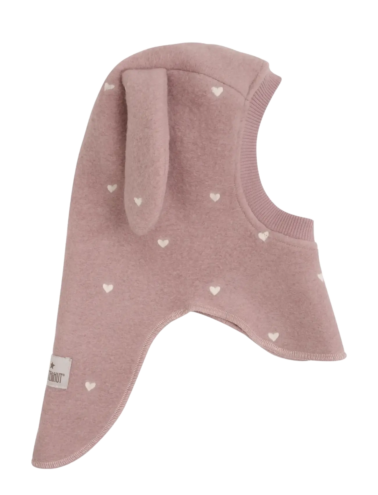 Huttelihut - Balaclava Ears Emb. Wool - talvised aksessuaarid - deauville mauve - 1
