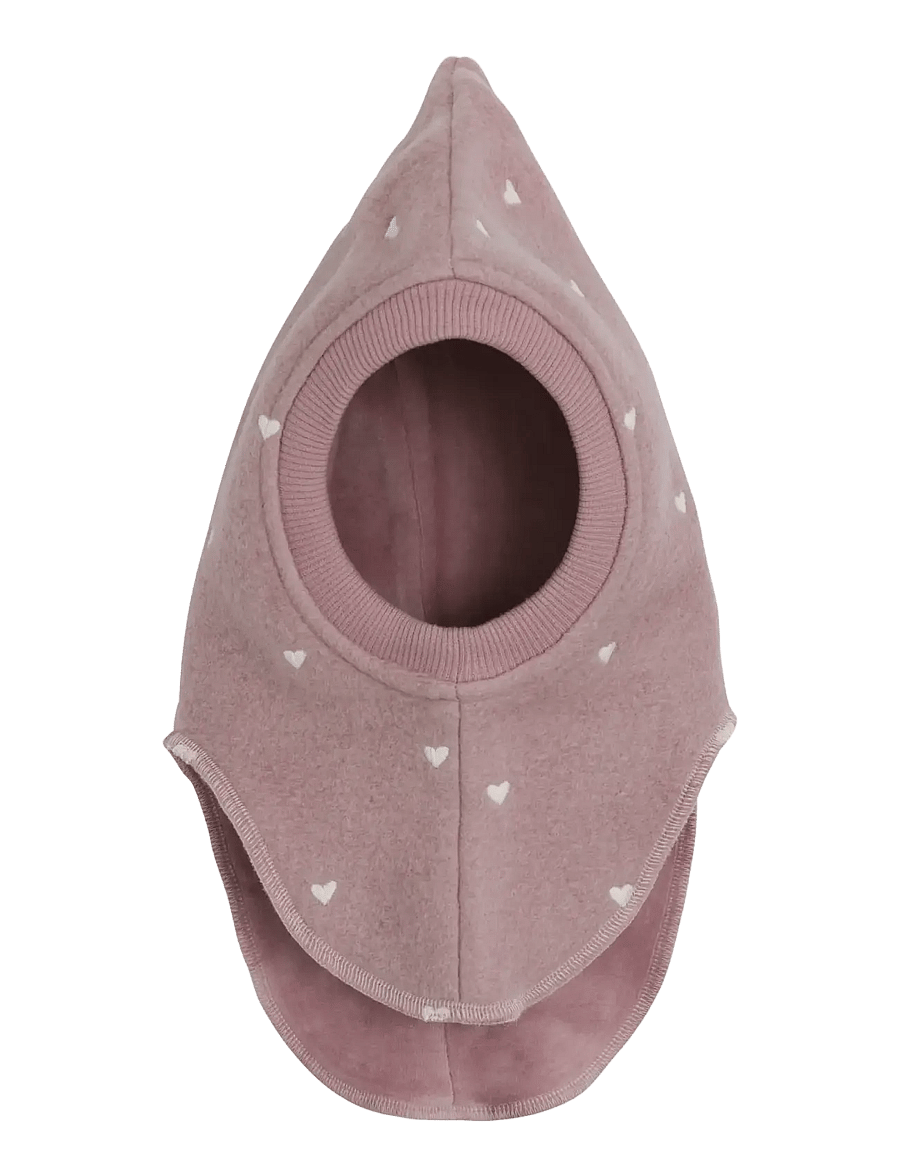 Huttelihut - Balaclava Emb. Wool - vinteraccessoarer - deauville mauve - 1