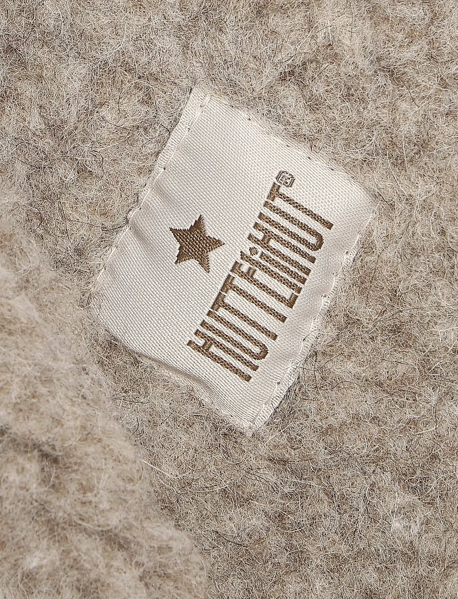 Huttelihut - Balaclava Ears Wool Teddy - vinteraccessoarer - camel melange - 2