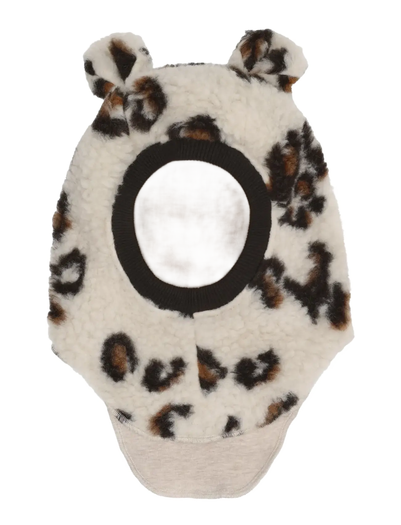Huttelihut - Balaclava Wool Teddy Jacquard - vinteraccessoarer - cement - 1