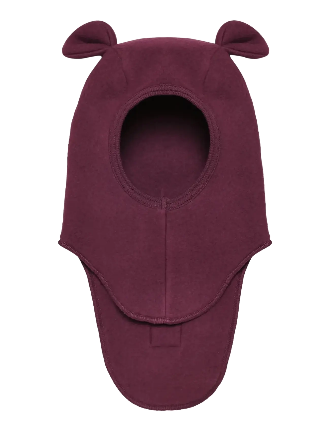 Huttelihut Balaclava Ears Wool Fleece - Wool - PORT ROYALE / burgundy