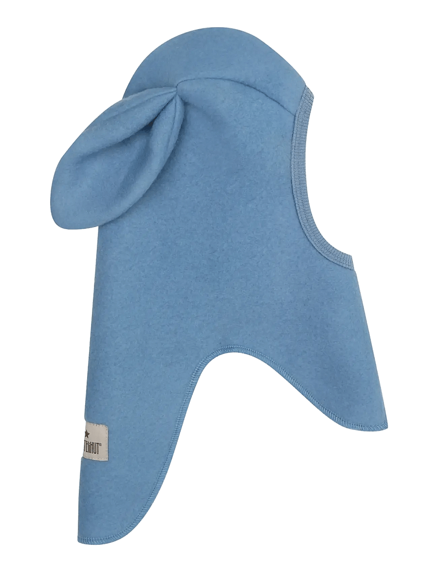 Huttelihut - Balaclava Ears Wool Fleece - aksesuāri - windward blue - 0