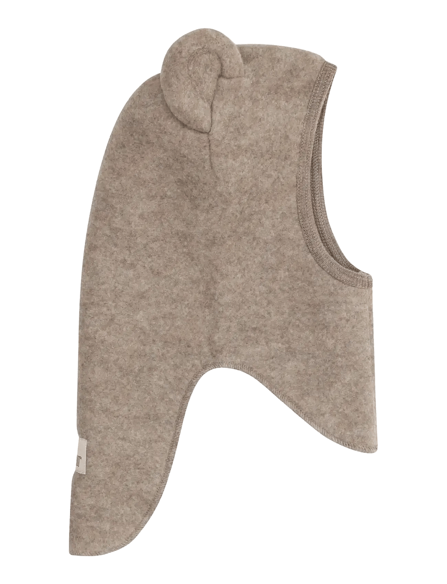 Huttelihut - Balaclava Wool Fleece w. Lin. - vinter tilbehør - savannah melange - 0