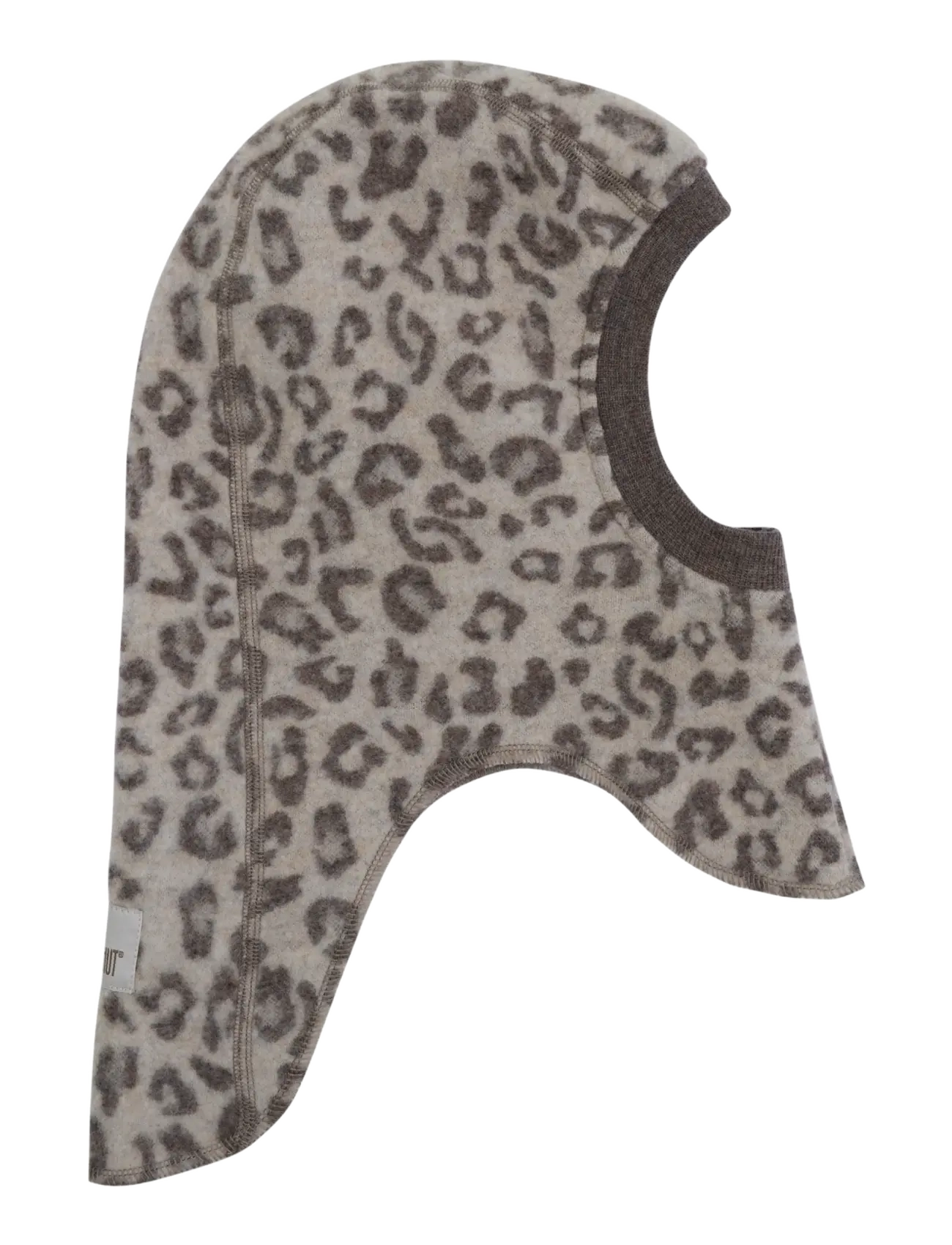 Huttelihut Balaclava Wool Fleece Jacquard - Aksessuaarid - CAMEL MELANGE / beige