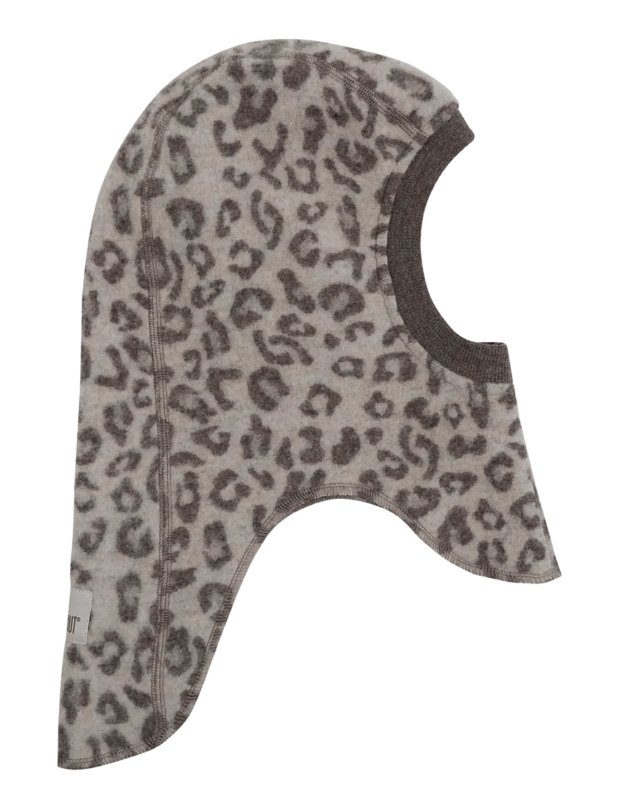 Huttelihut - Balaclava Wool Fleece Jacquard - talvised aksessuaarid - camel melange - 0