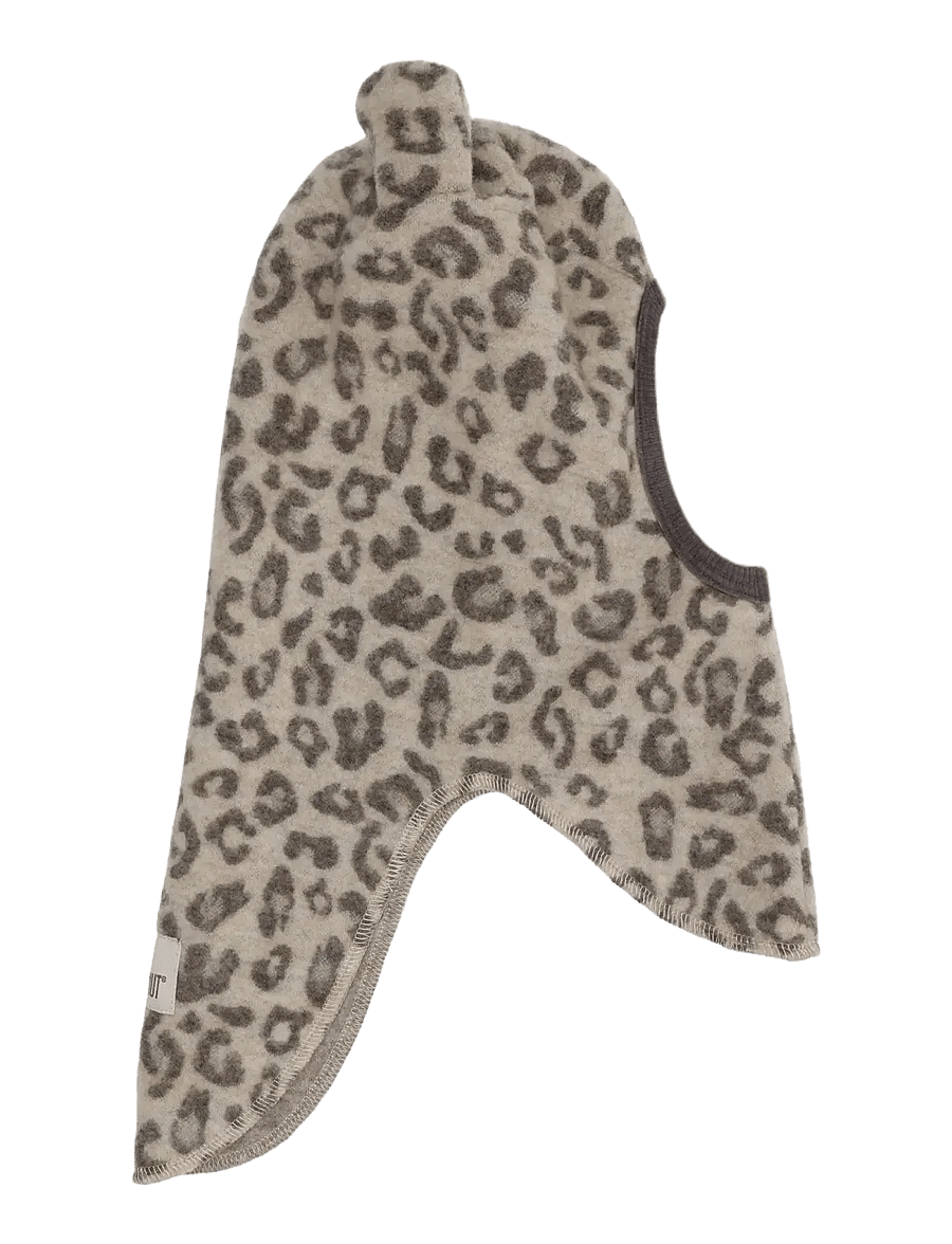 Huttelihut - Balaclava Ears Wool Fleece Jac - camel melange - 0