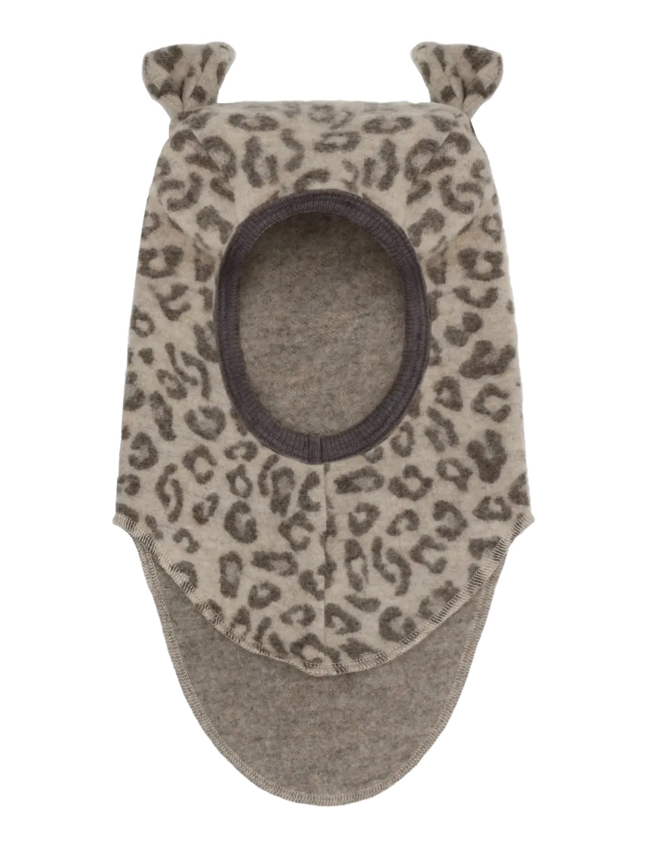 Huttelihut - Balaclava Ears Wool Fleece Jac - camel melange - 1