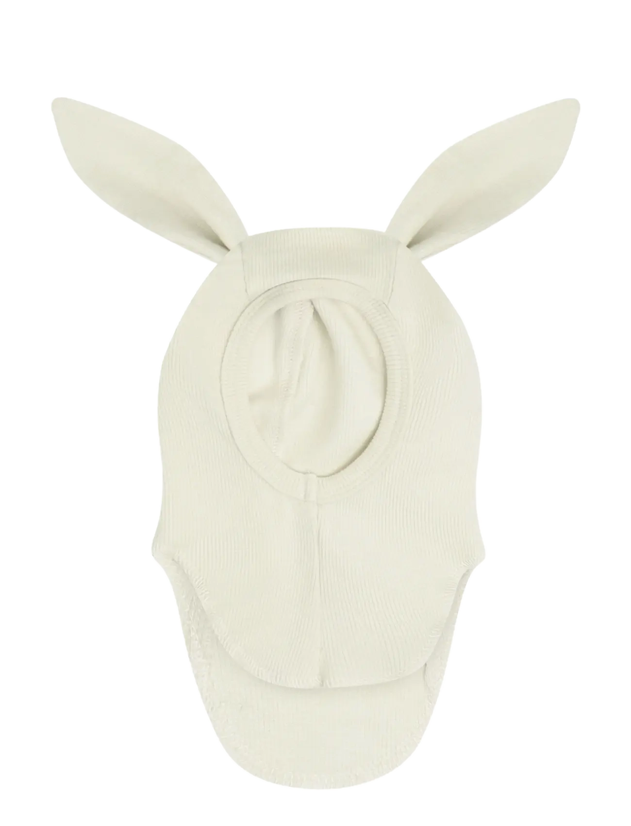 Huttelihut - Balaclava Ears Wool Rib - zubehör - tofu - 1