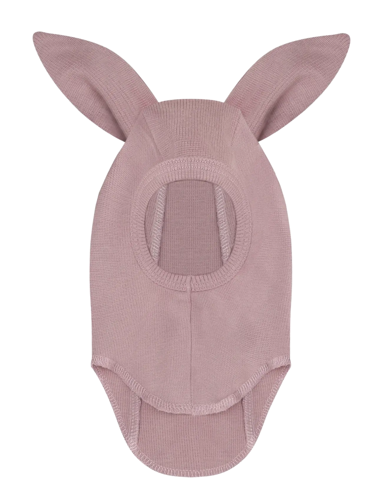 Huttelihut - Balaclava Ears Wool Rib - accessories - woodrose - 1