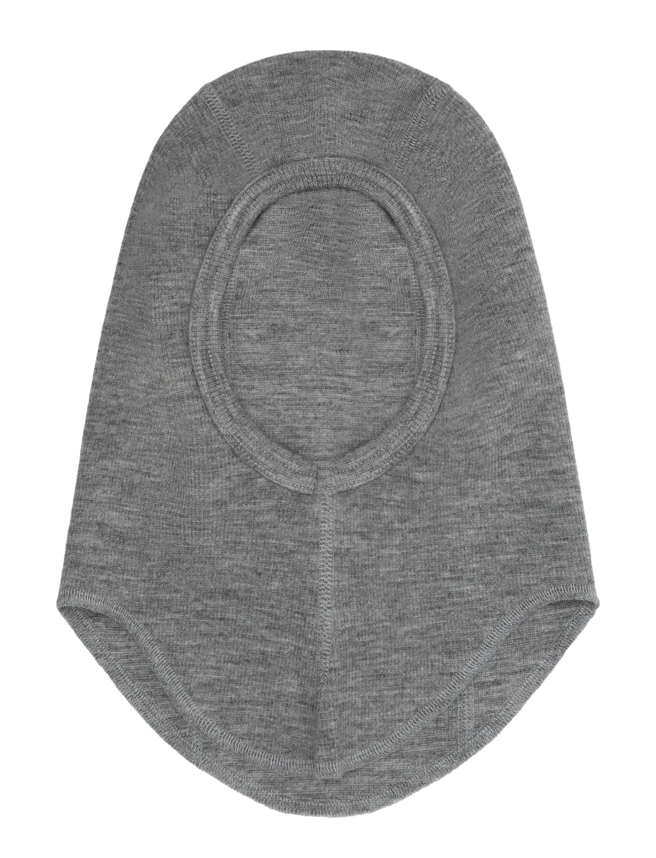 Huttelihut - Balaclava Wool Rib - talvised aksessuaarid - medium grey melange - 1