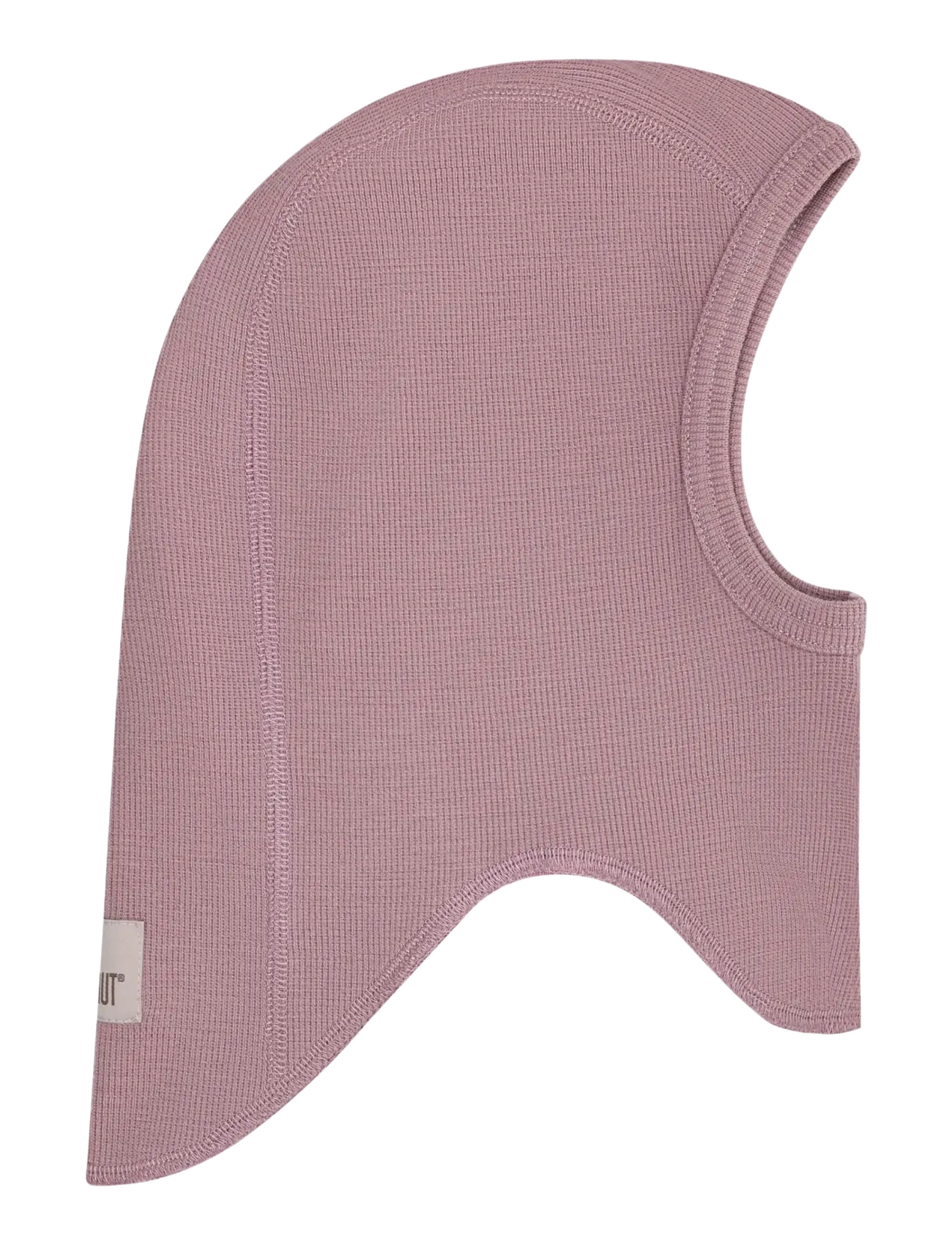 Huttelihut Balaclava Wool Rib - Huttelihut - WOODROSE / pink/rose