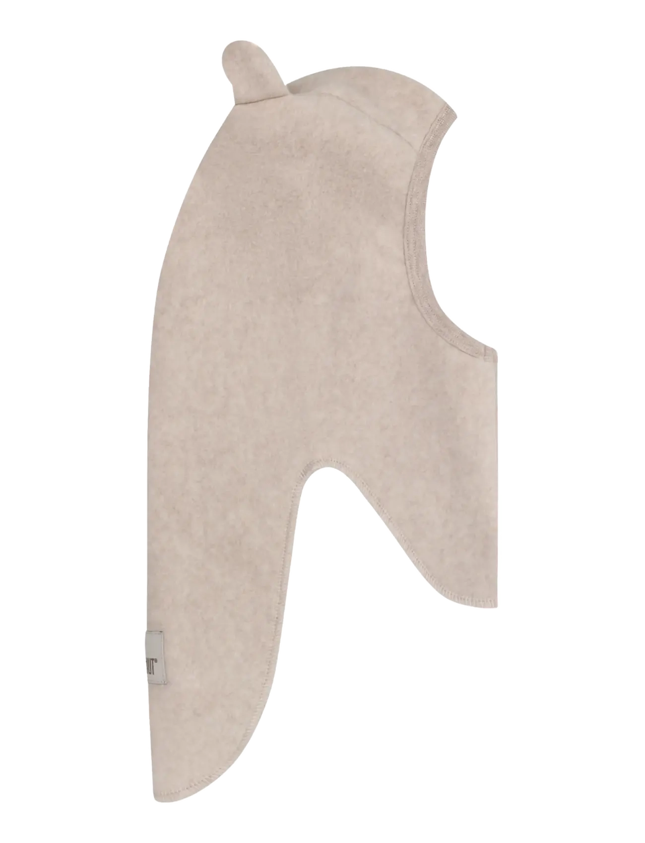 Huttelihut Balaclava Ears Cotton Fleece - Aksessuaarid - CAMEL MELANGE / beige