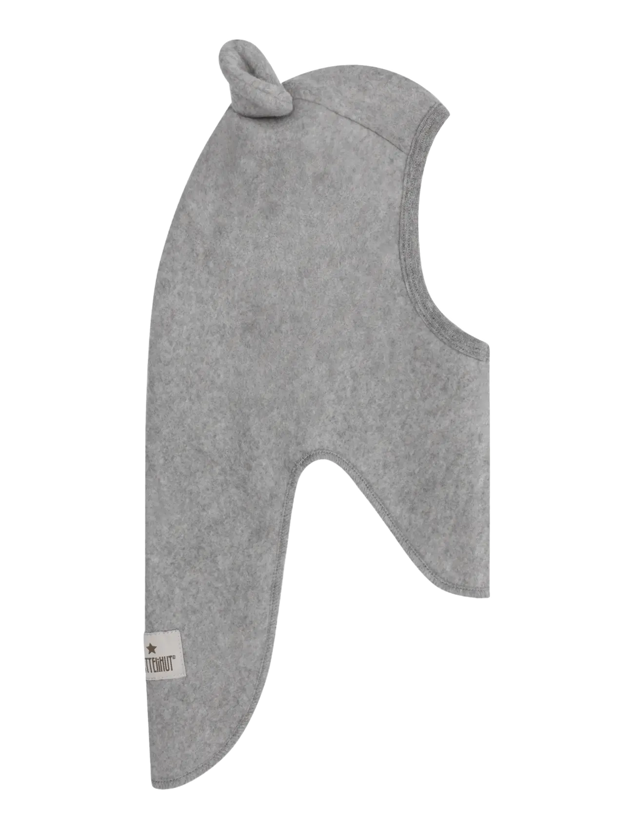 Huttelihut Balaclava Ears Cotton Fleece - Huttelihut - MEDIUM GREY MELANGE / grey