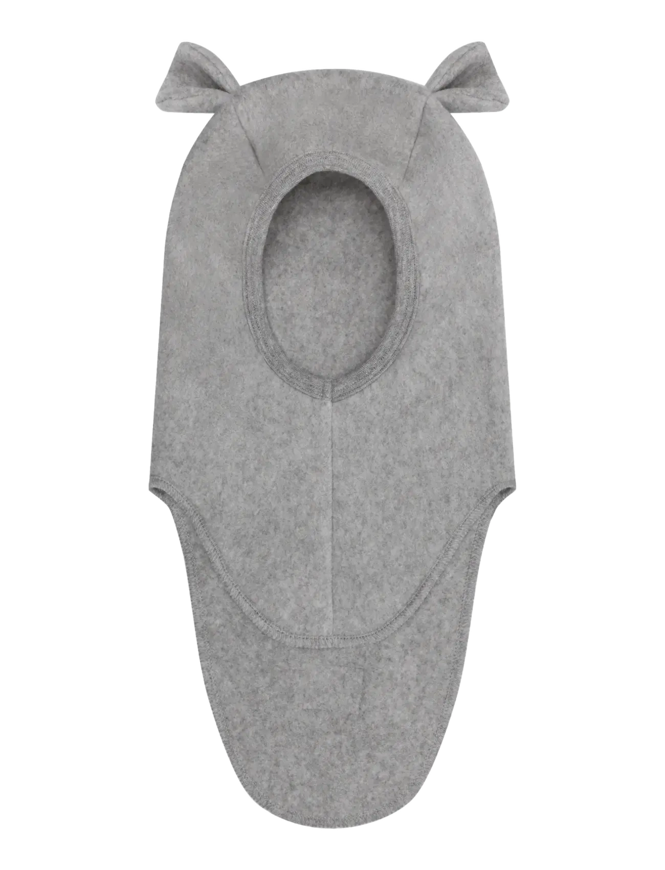 Huttelihut - Balaclava Ears Cotton Fleece - accessories - medium grey melange - 1