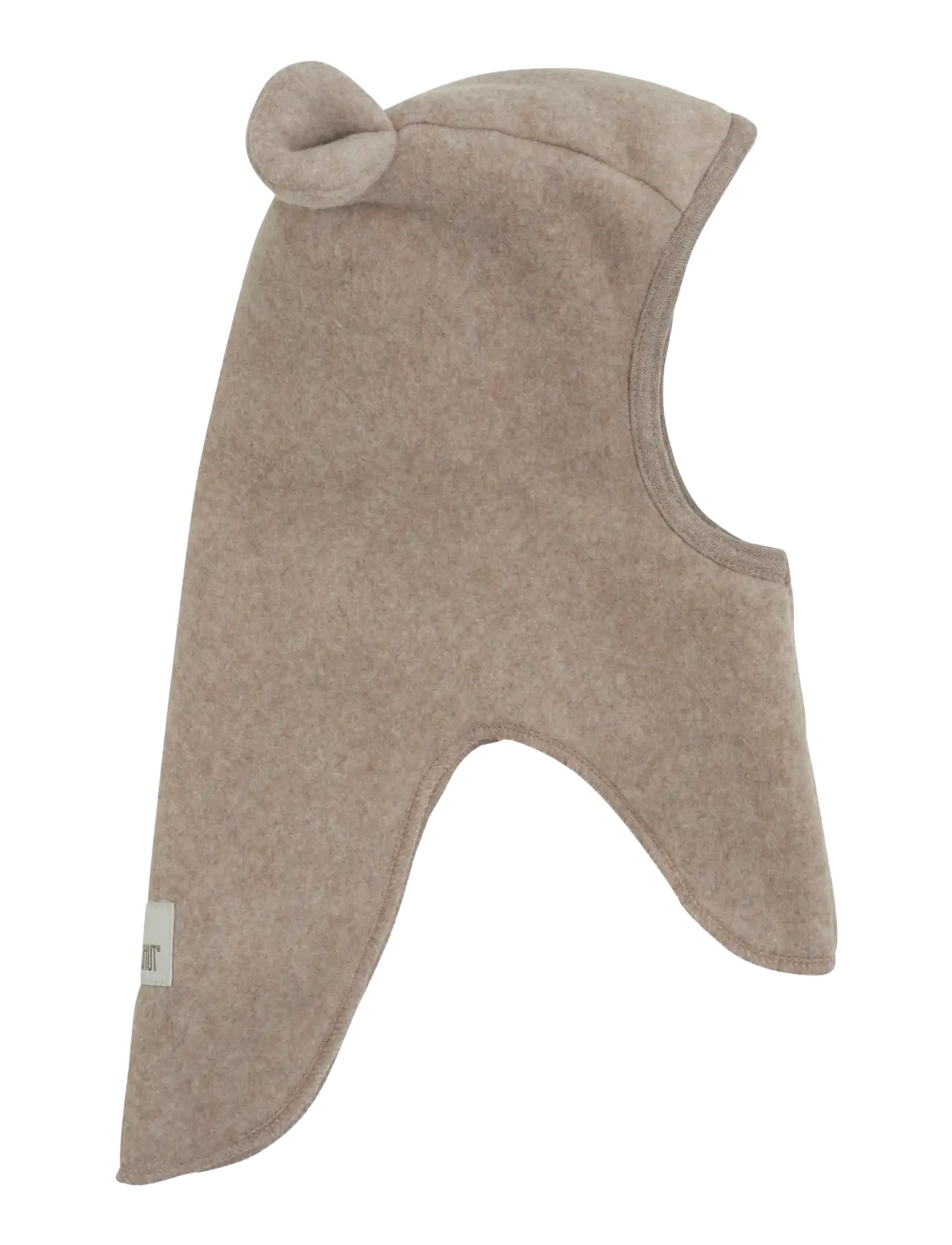 Huttelihut - Balaclava Ears Cotton Fleece - talvised aksessuaarid - savannah melange - 1