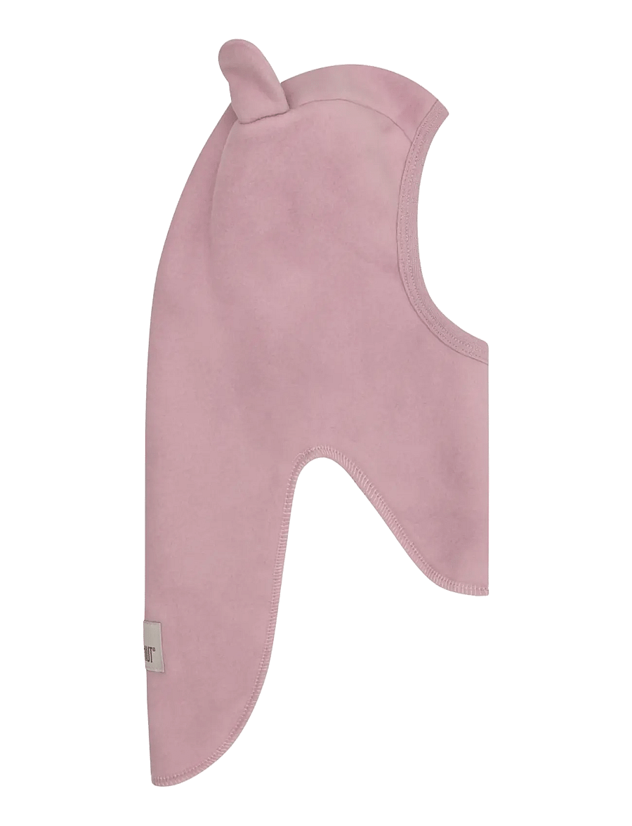 Huttelihut - Balaclava Ears Cotton Fleece - talvised aksessuaarid - woodrose - 0