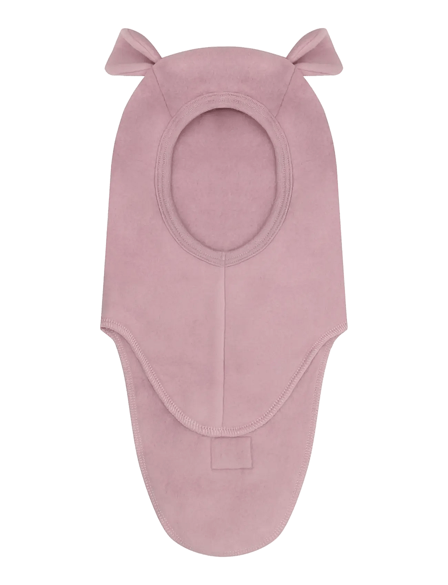 Huttelihut - Balaclava Ears Cotton Fleece - talvised aksessuaarid - woodrose - 1