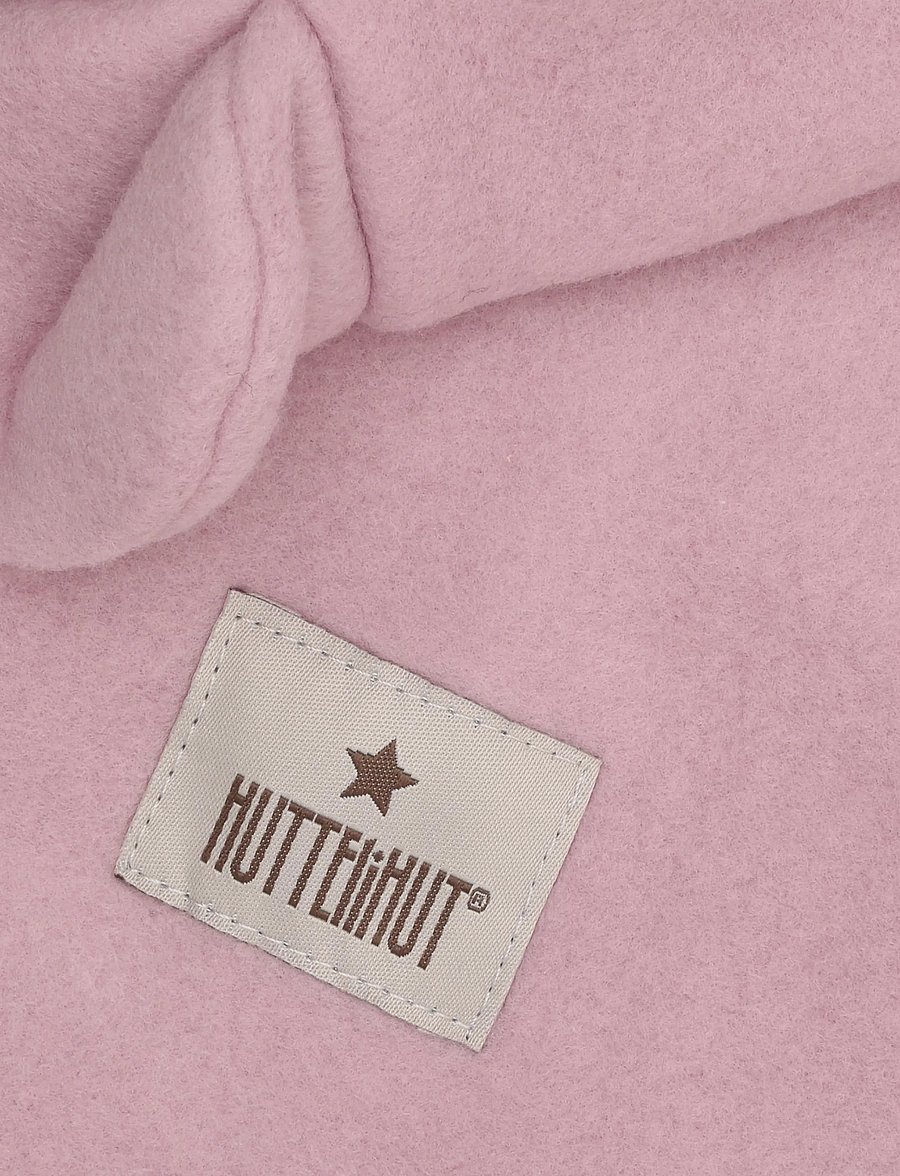 Huttelihut - Balaclava Ears Cotton Fleece - talvised aksessuaarid - woodrose - 2