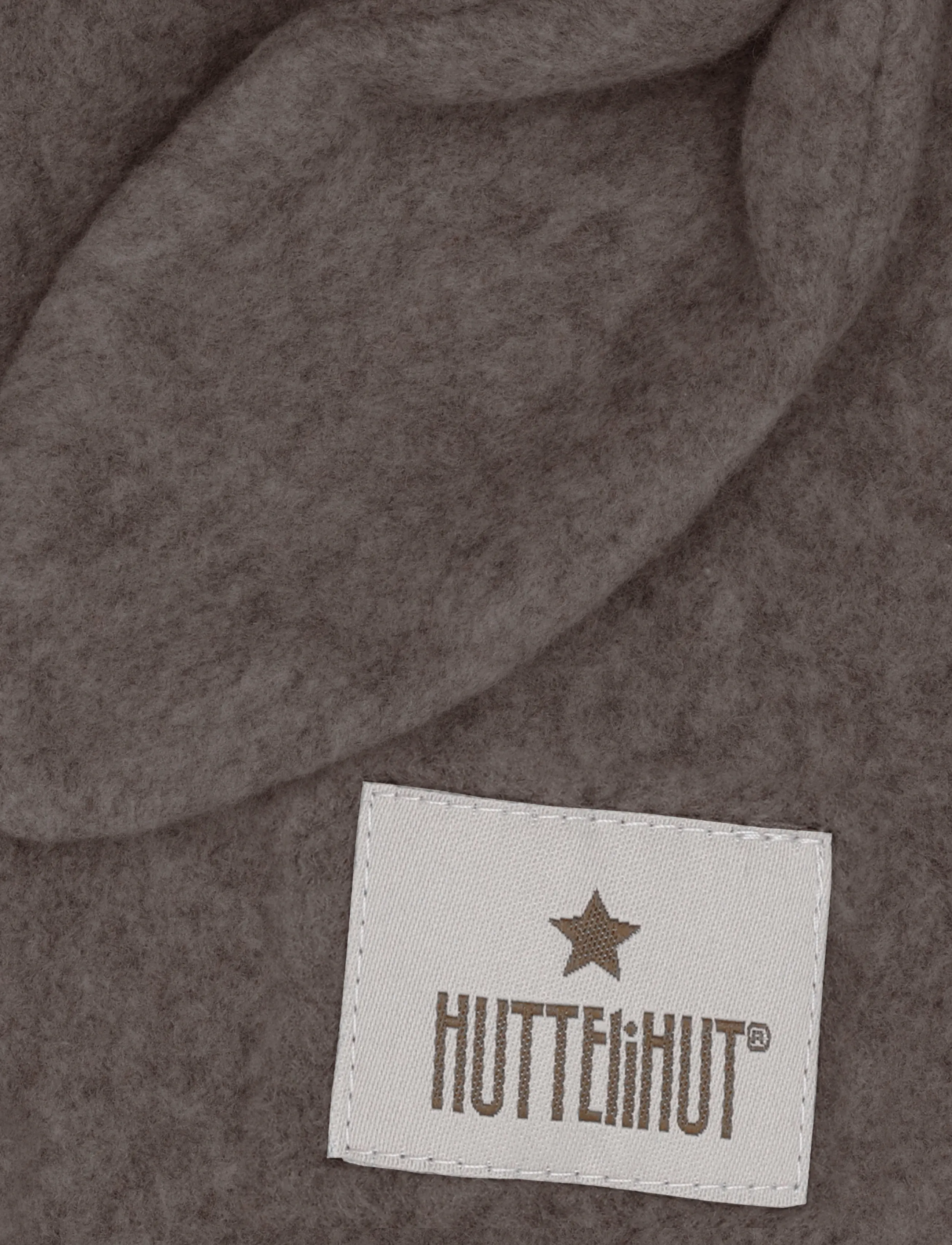 Huttelihut - Balaclava Ears Cotton Fleece - accessoarer - brown melange - 2