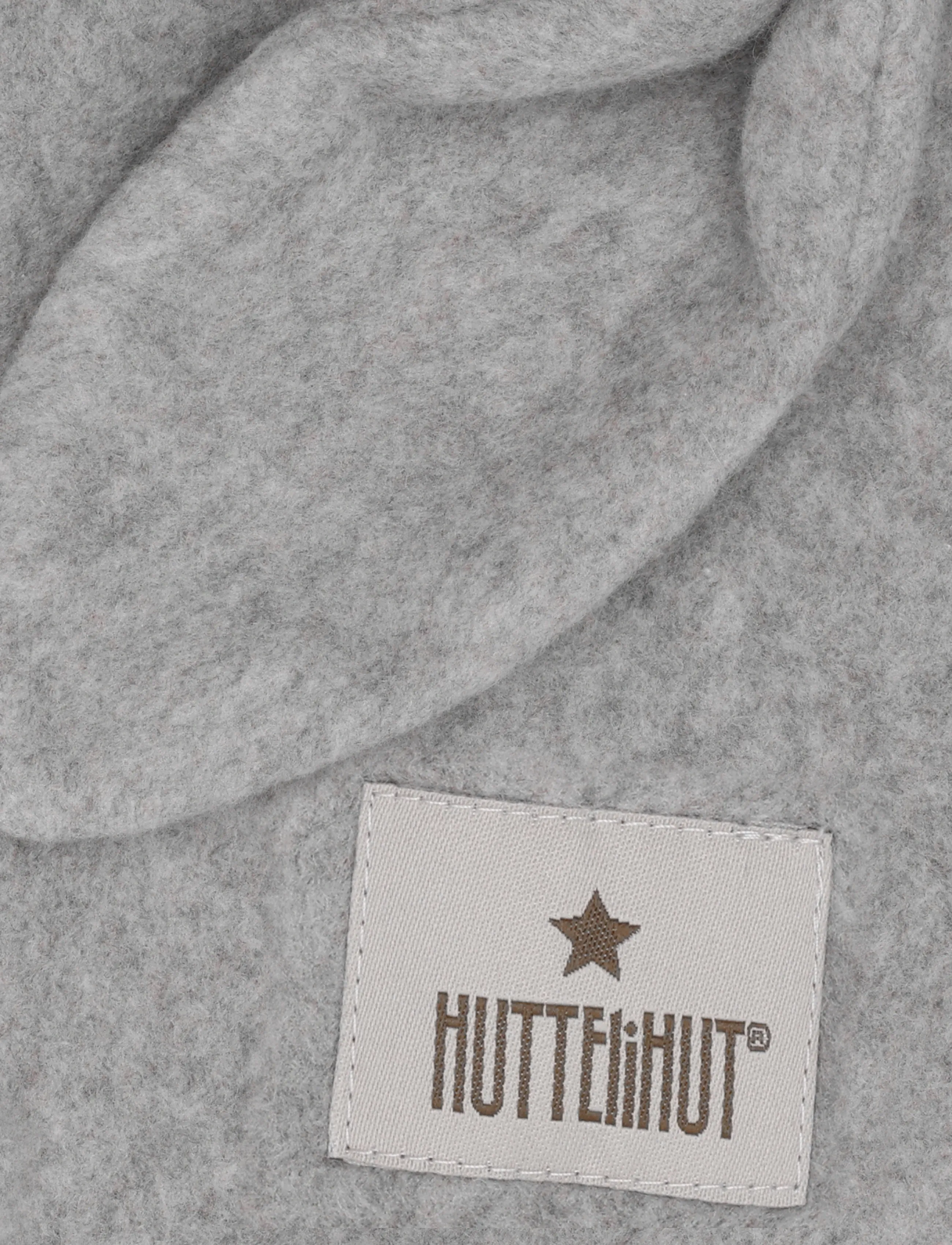 Huttelihut - Balaclava Ears Cotton Fleece - zubehör - medium grey melange - 2