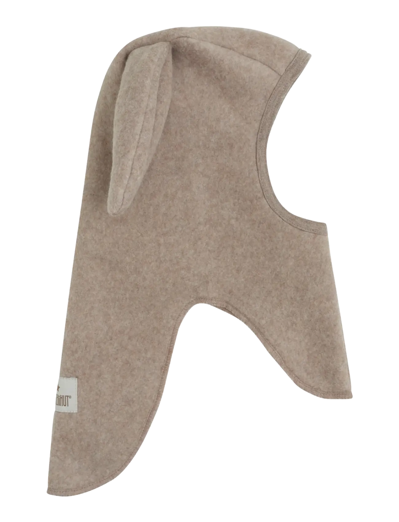 Huttelihut - Balaclava Ears Cotton Fleece - accessories - savannah melange - 1