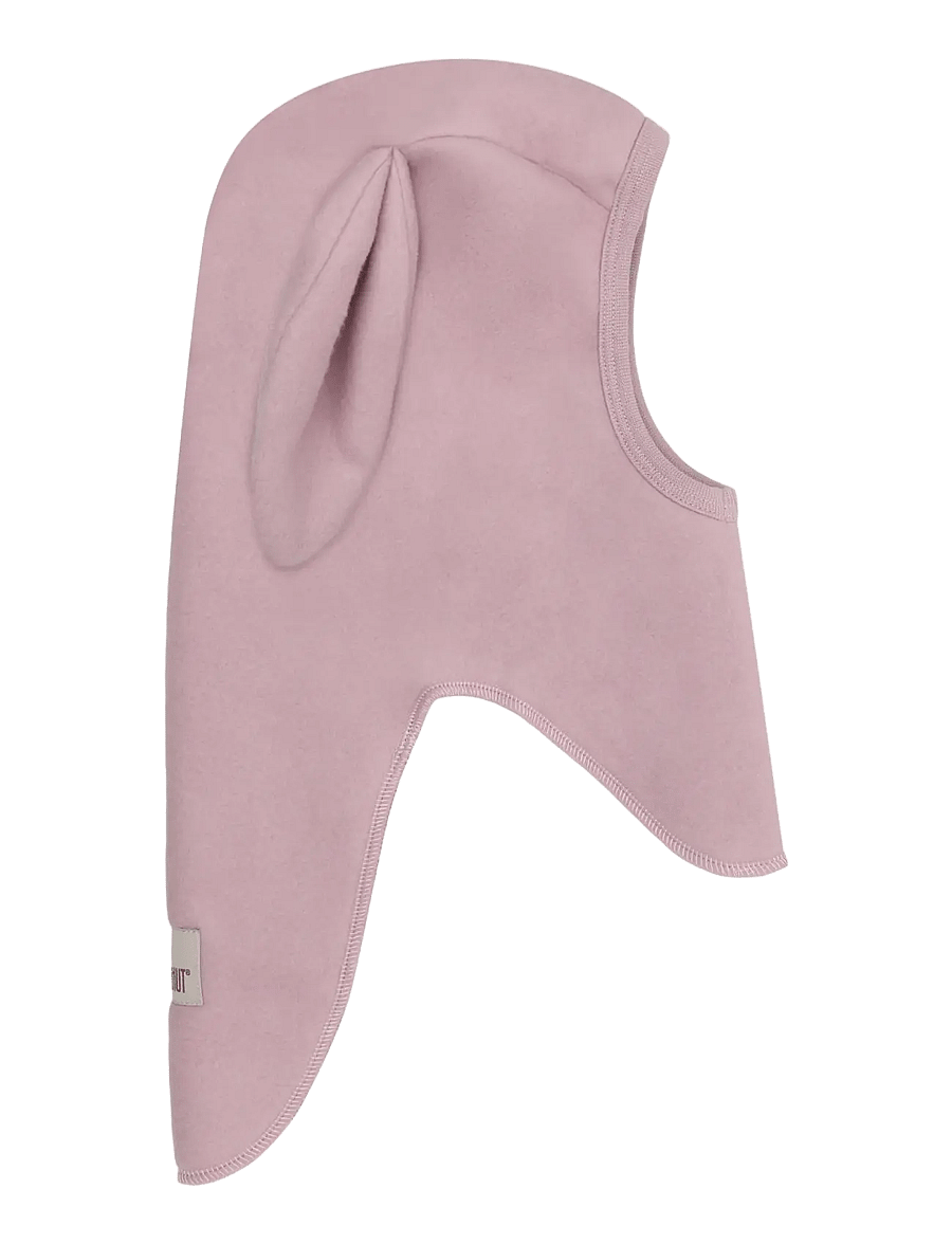 Huttelihut - Balaclava Ears Cotton Fleece - talvised aksessuaarid - woodrose - 0