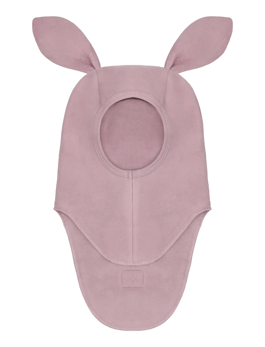 Huttelihut - Balaclava Ears Cotton Fleece - talvised aksessuaarid - woodrose - 1