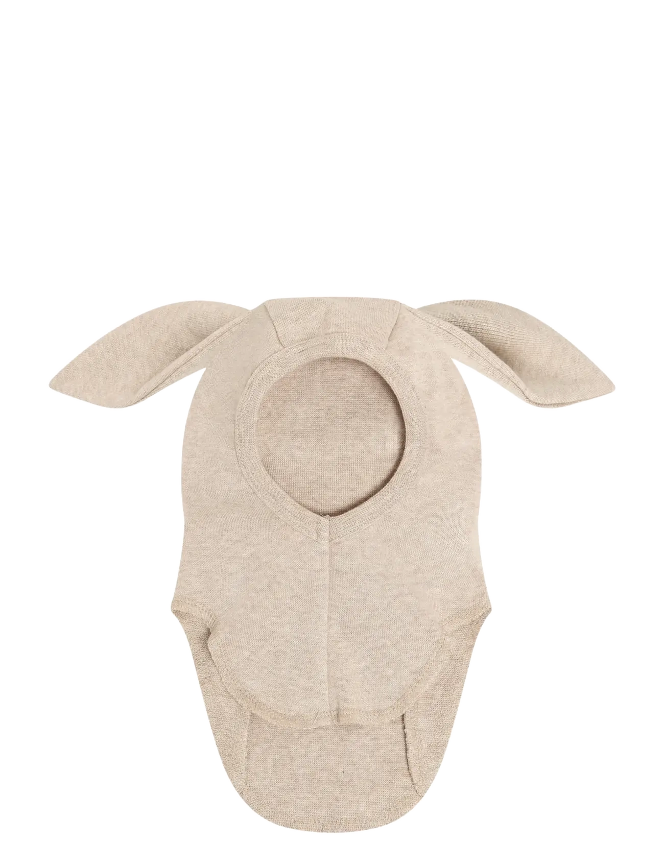 Huttelihut - Balaclava Ears Cotton Rib - aksessuaarid - camel melange - 1