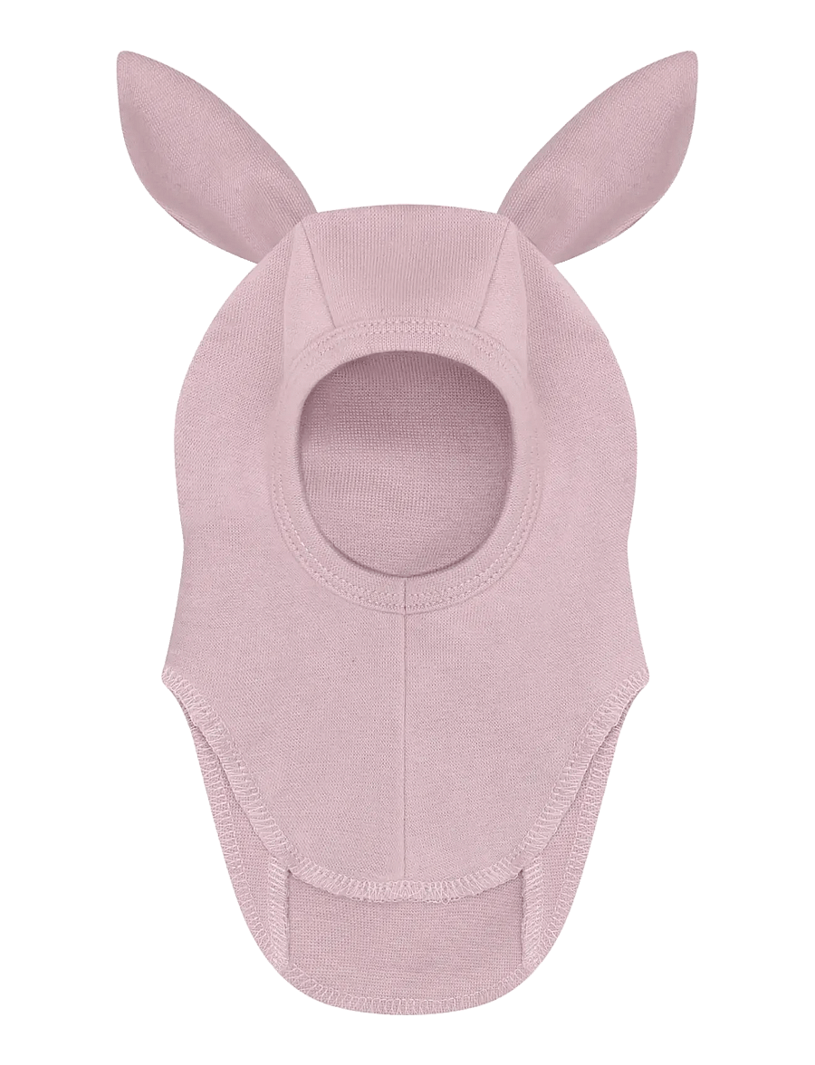 Huttelihut - Balaclava Ears Cotton Rib - talvised aksessuaarid - woodrose - 1