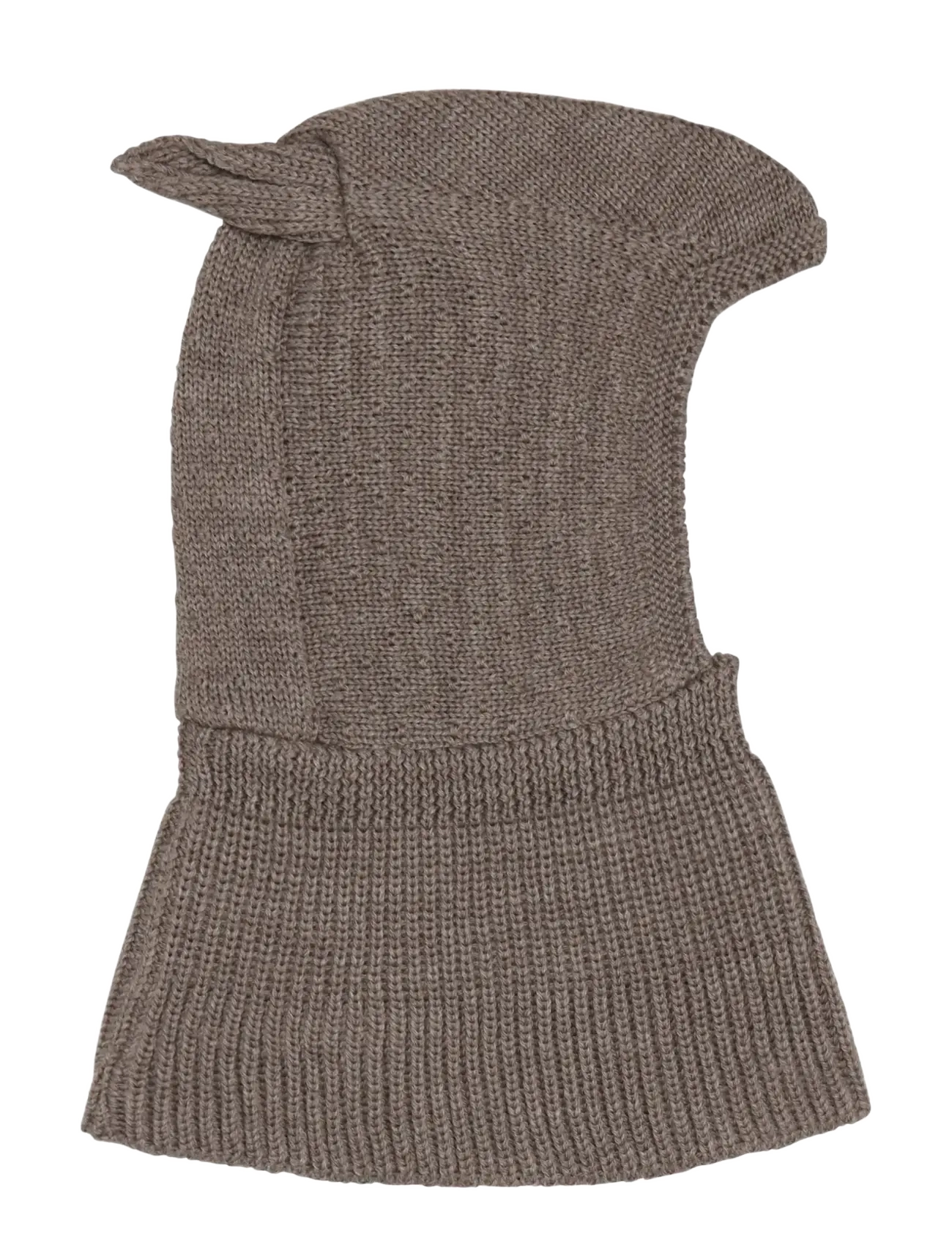 Huttelihut Balaclava Ears Wool Knit - Accessories - CINDER MELANGE / grey