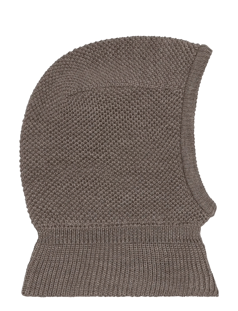 Huttelihut - Balaclava Wool Knit Windstop - cinder melange - 0
