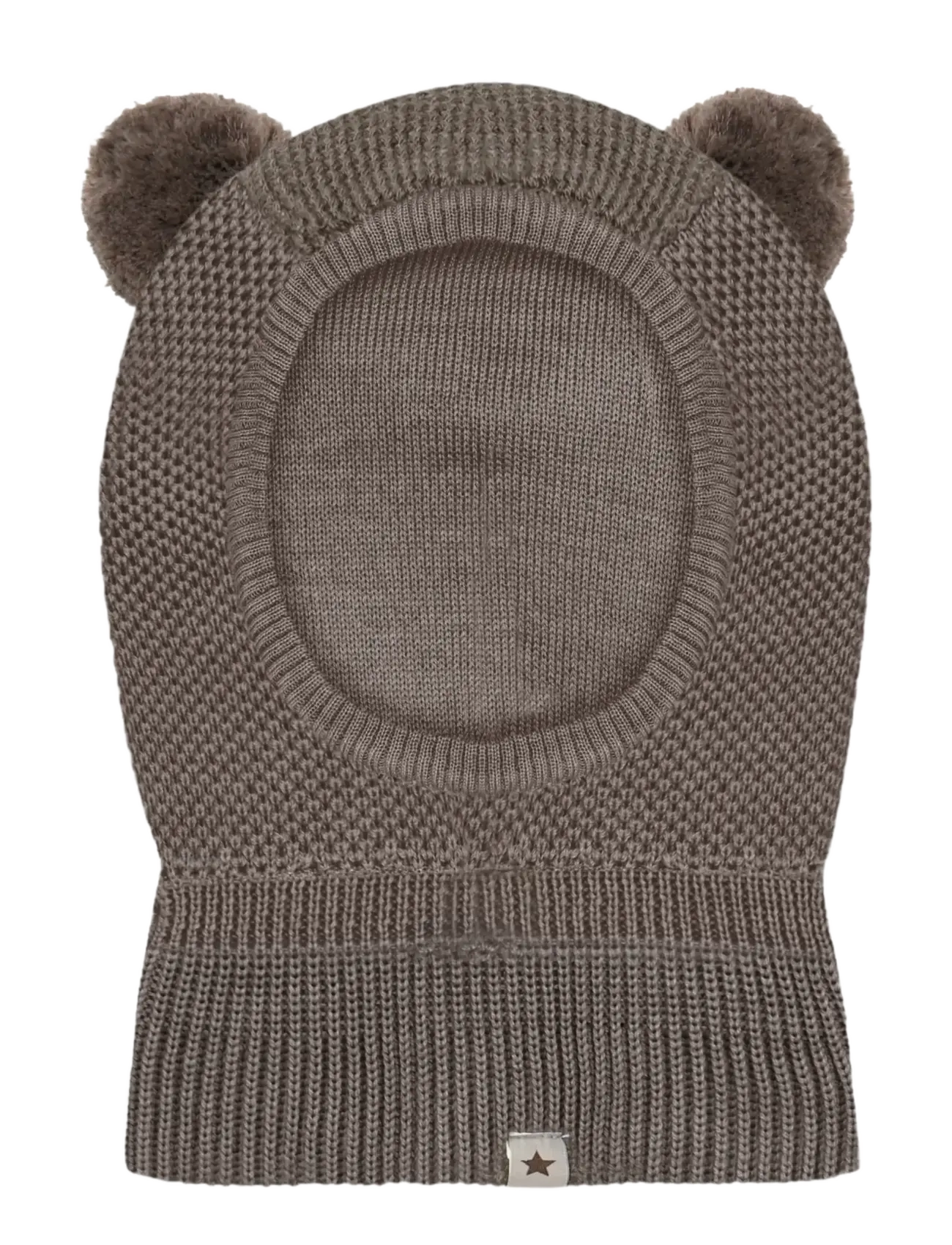 Huttelihut - Balaclava Windstop Pompoms - cinder melange - 1
