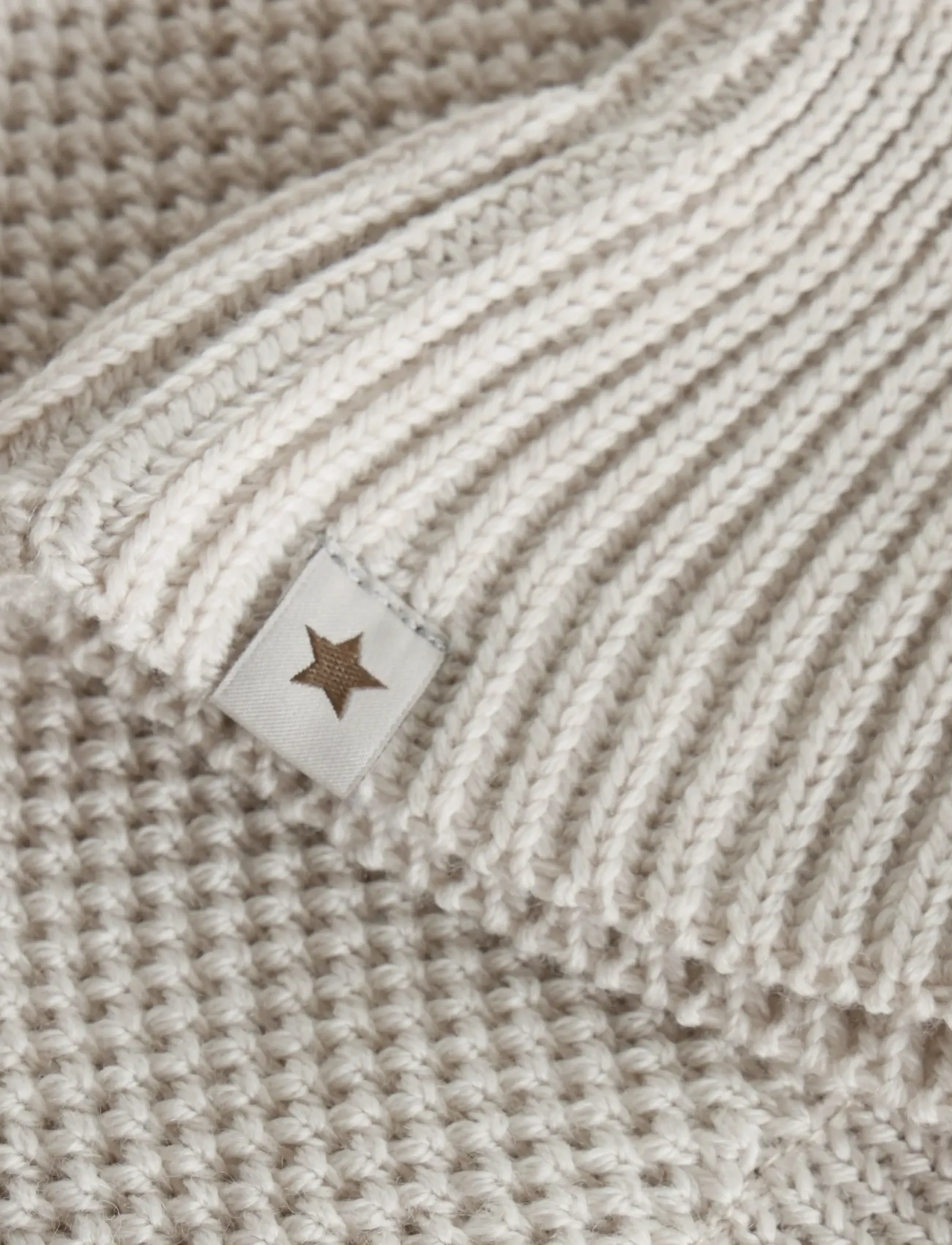 Huttelihut - Balaclava Windstop Pompoms - sand melange - 2