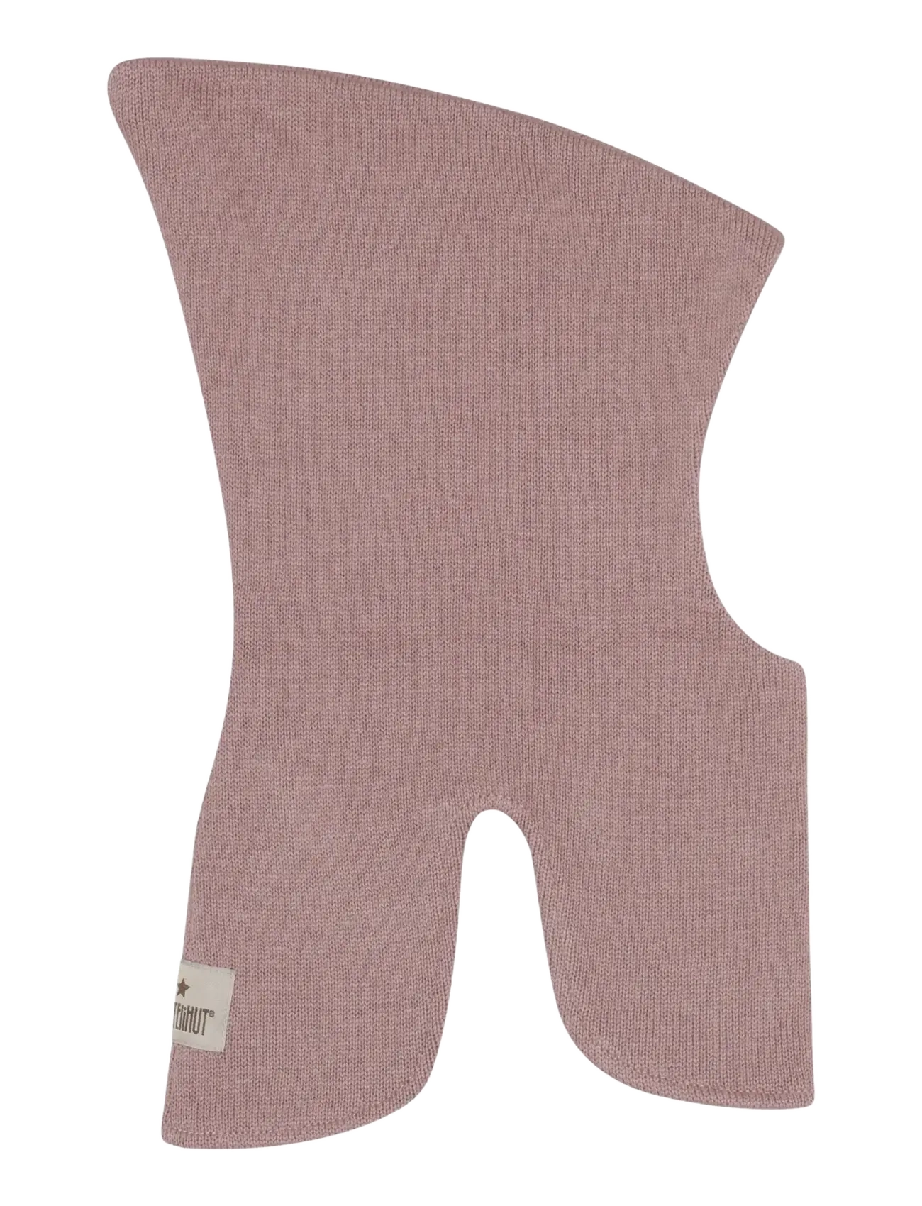 Huttelihut Balaclava Wool Knit Windstop - Accessories - WOODROSE / pink/rose