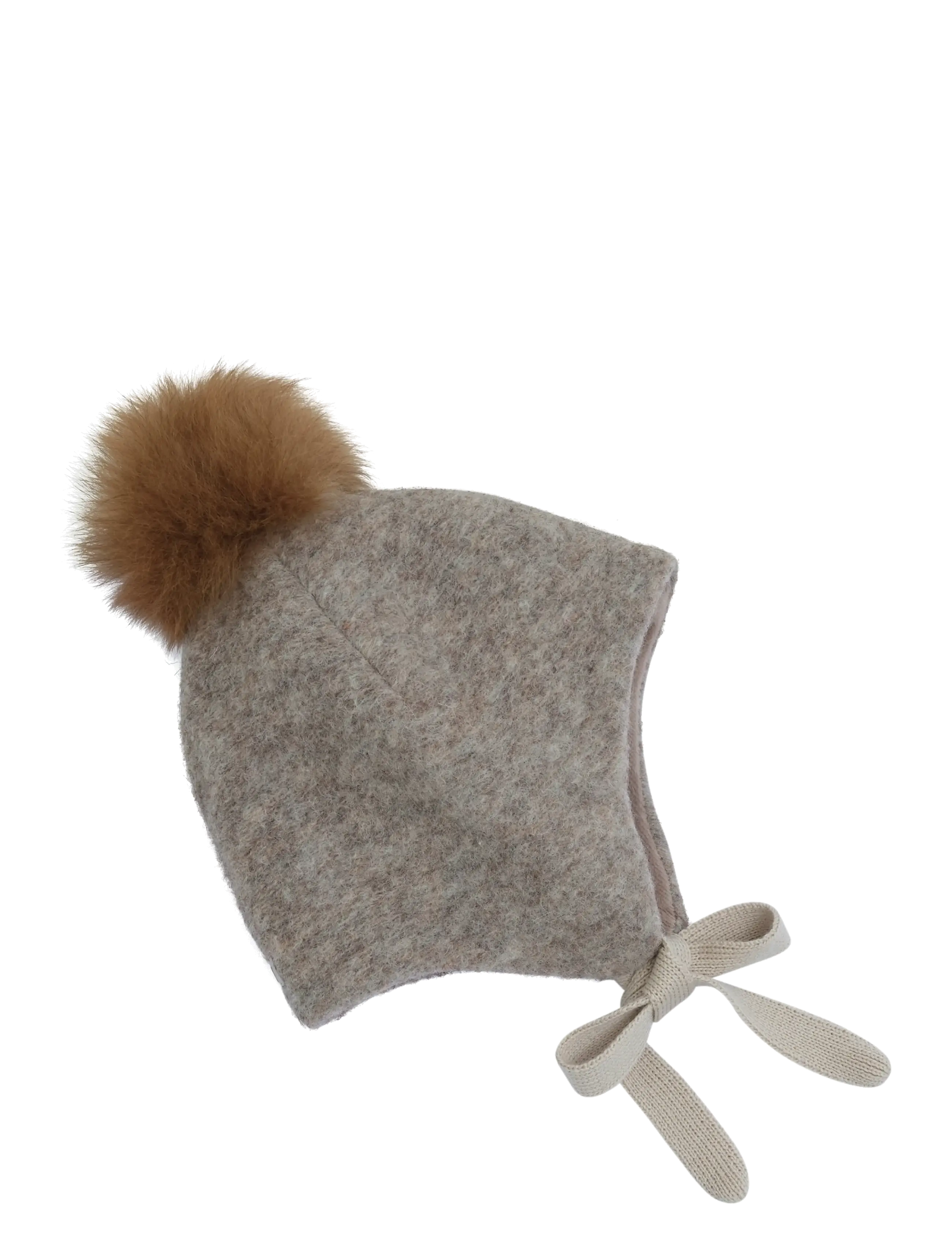 Huttelihut - Bonnet Wool Alpaca Pompom