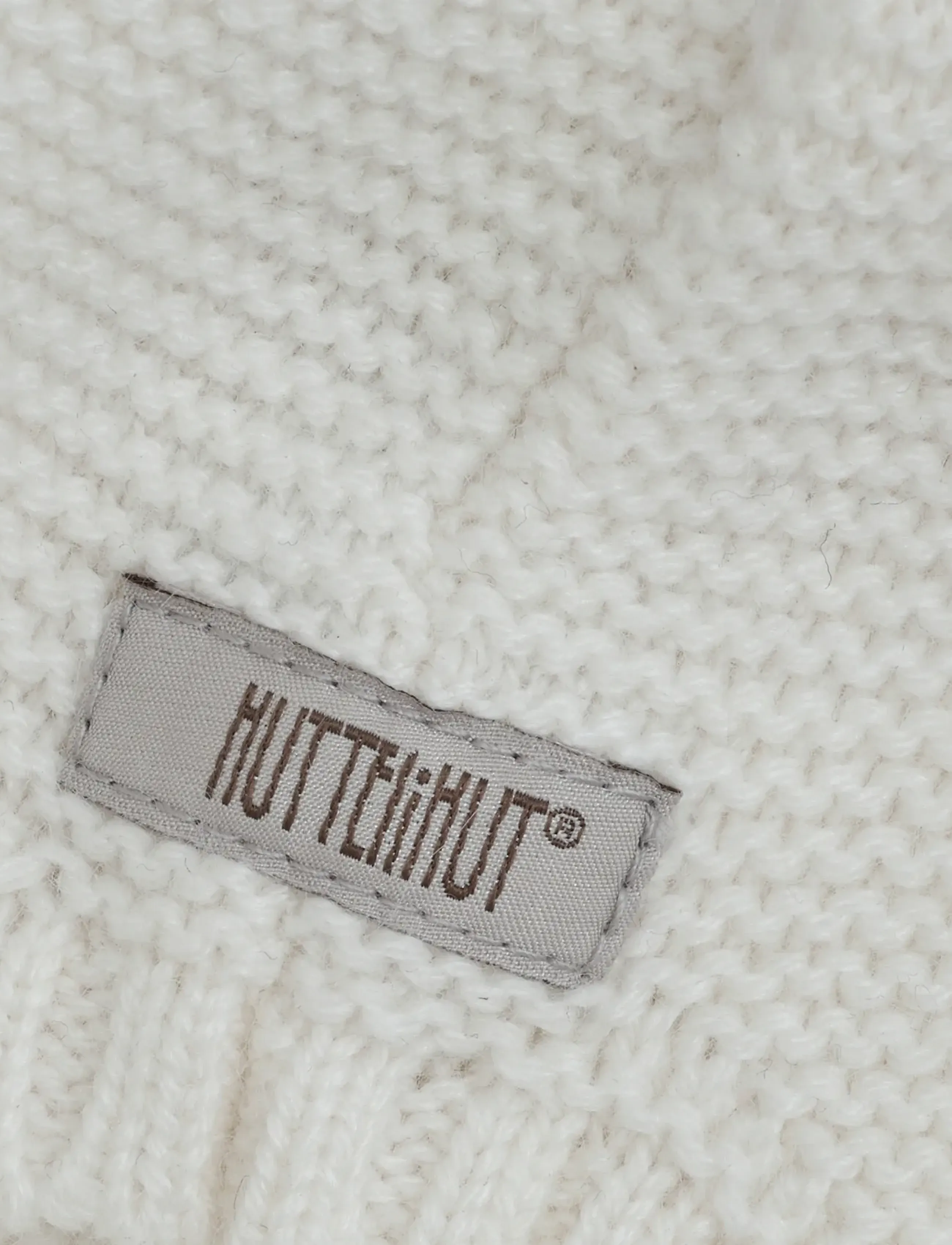 Huttelihut - Bonnet Wool Knit - off-white - 2