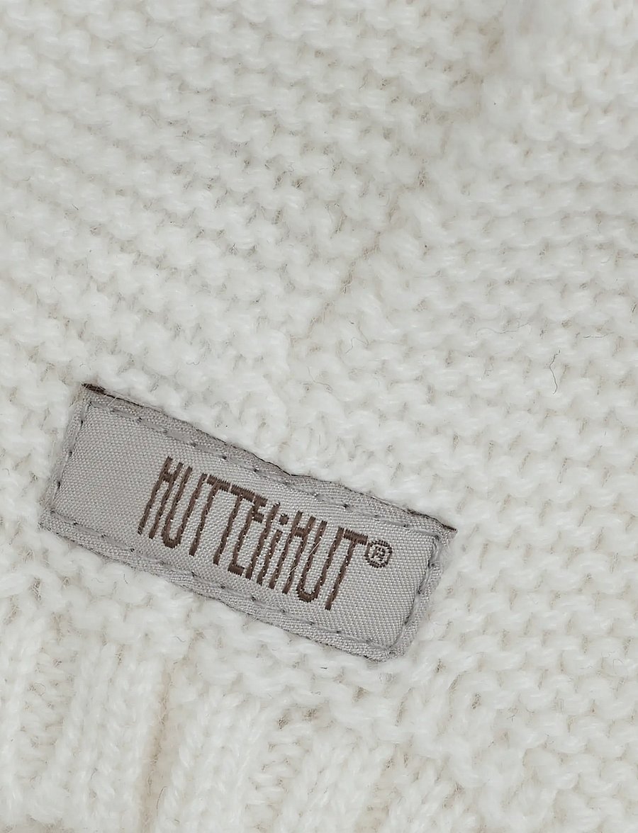 Huttelihut - Bonnet Wool Knit - off-white - 2
