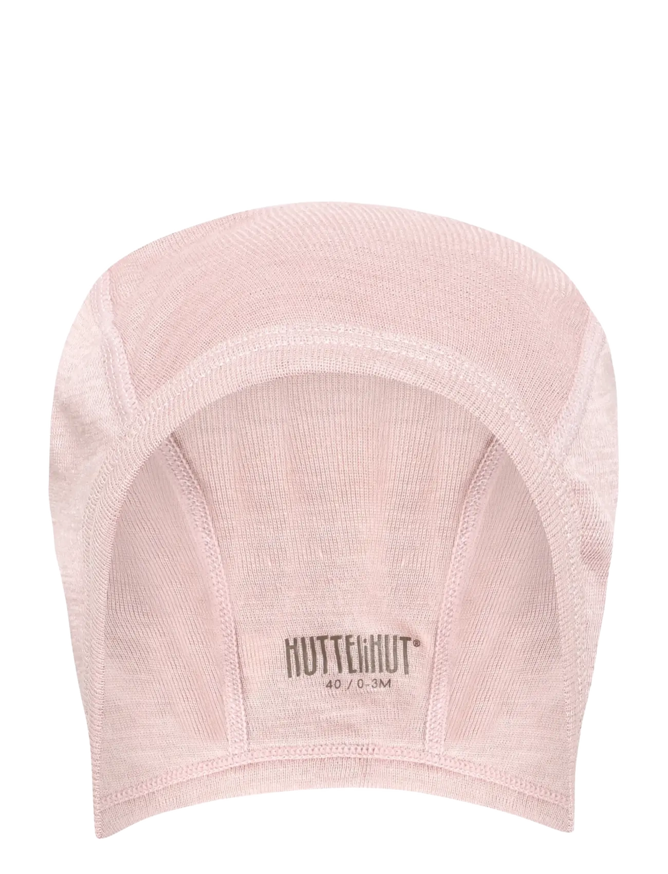 Huttelihut - Bonnet Wool w. Silk - babymössor - rose smoke - 1