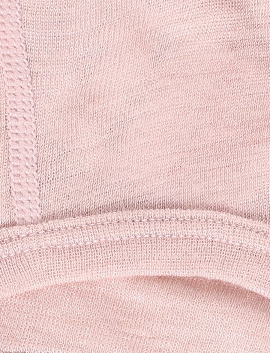 Huttelihut - Bonnet Wool w. Silk - babymössor - rose smoke - 2