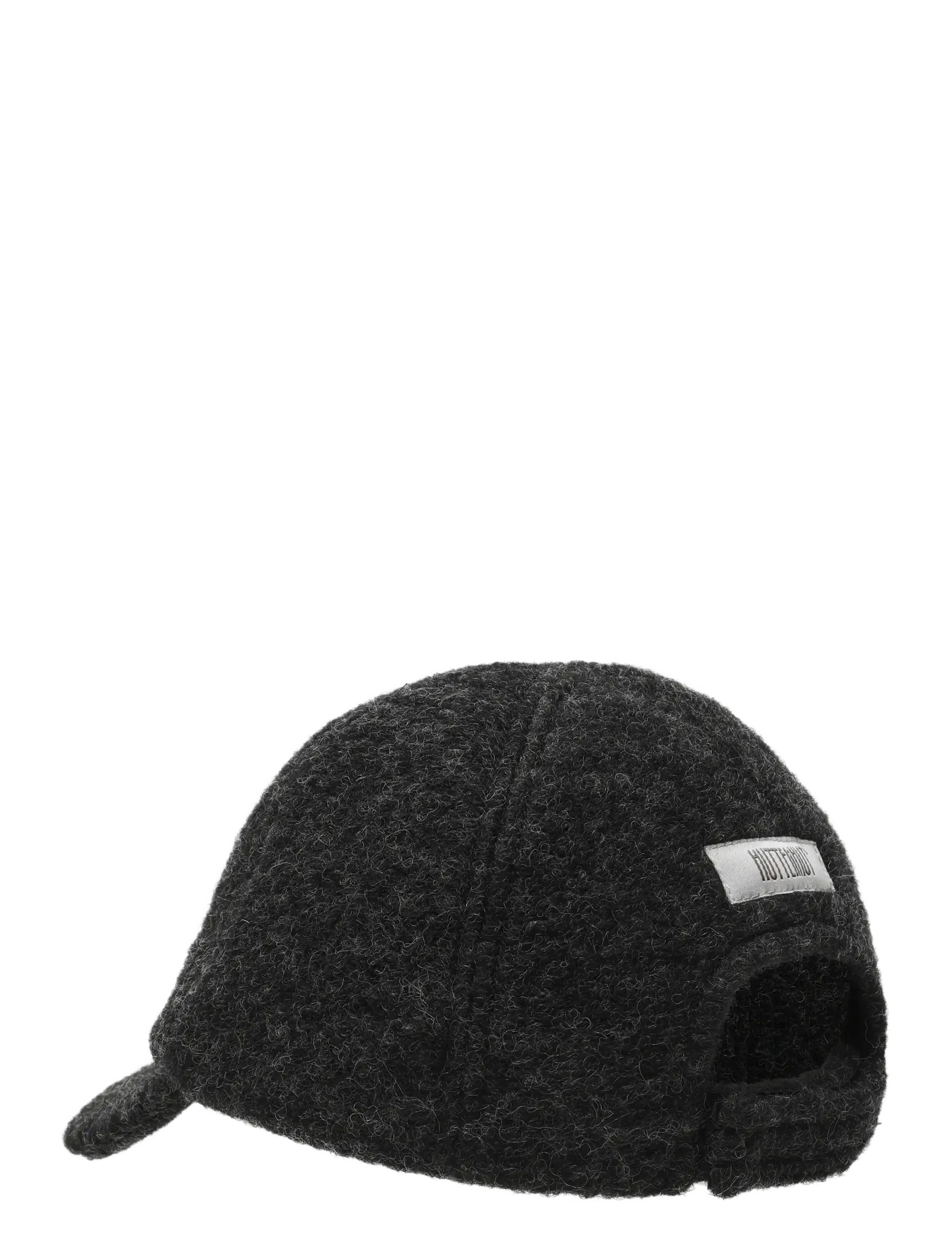 Huttelihut - Cap Wool - dark grey melange - 1